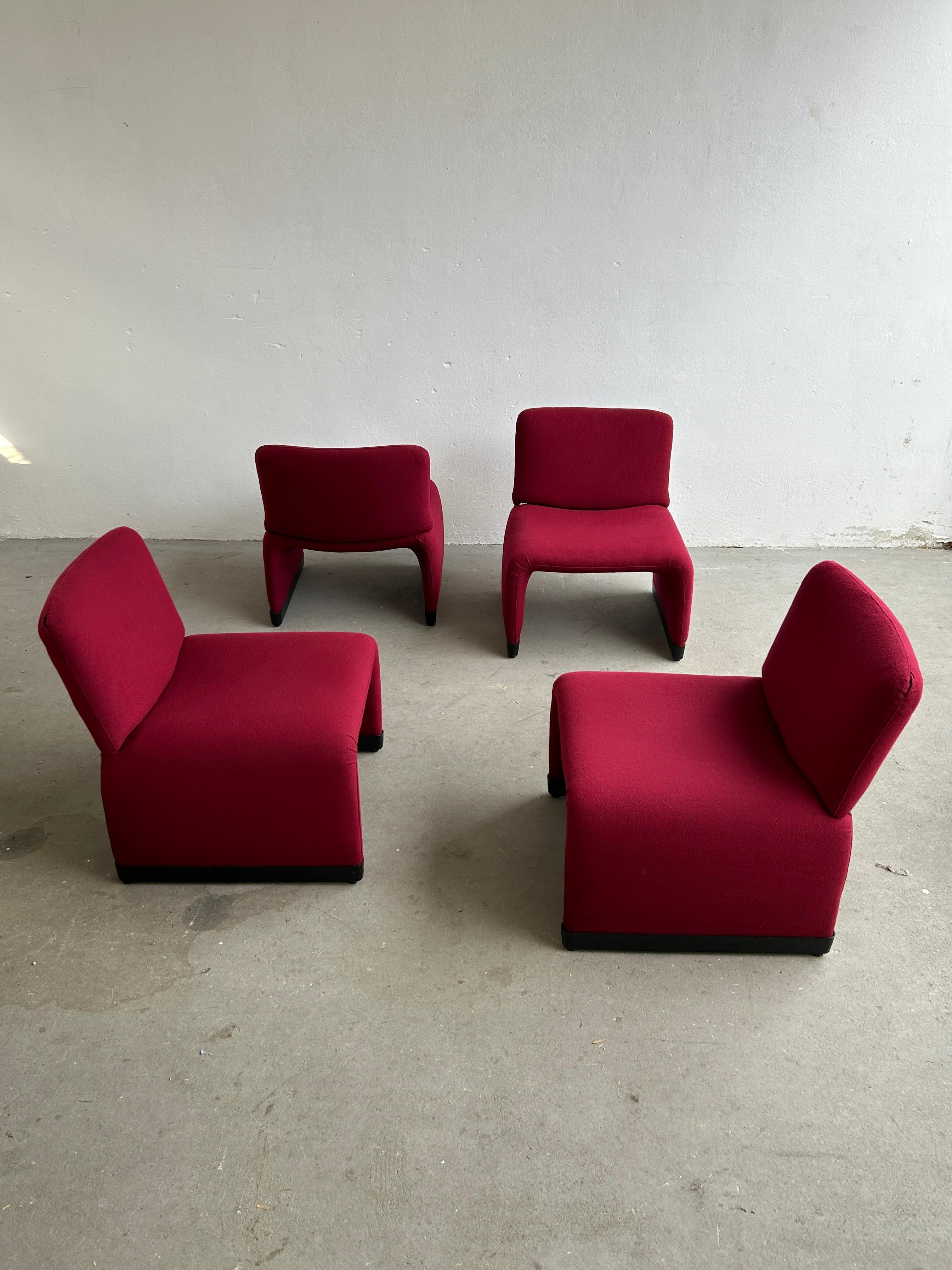 Italian Lounge Chairs in Style of 'Alky' Chair by Giancarlo Piretti, 1970s 12