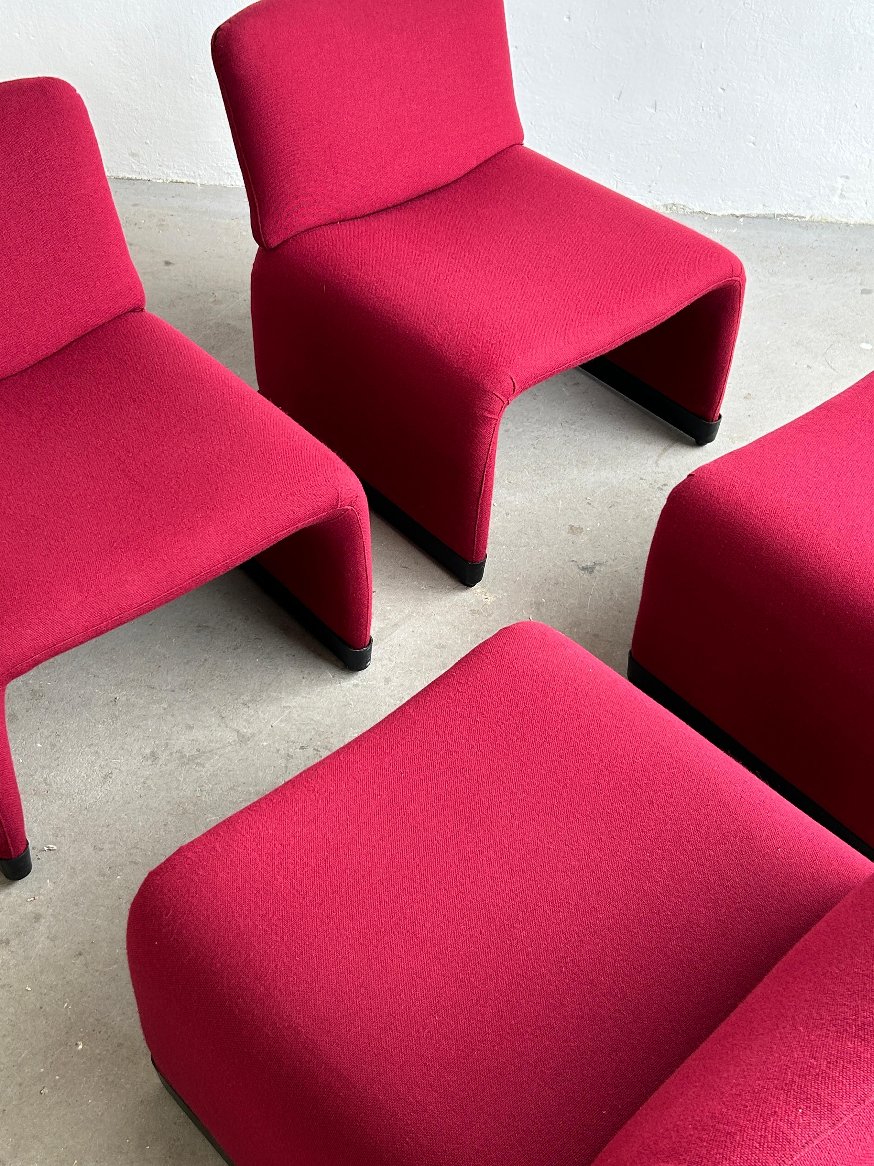 Italian Lounge Chairs in Style of 'Alky' Chair by Giancarlo Piretti, 1970s 1