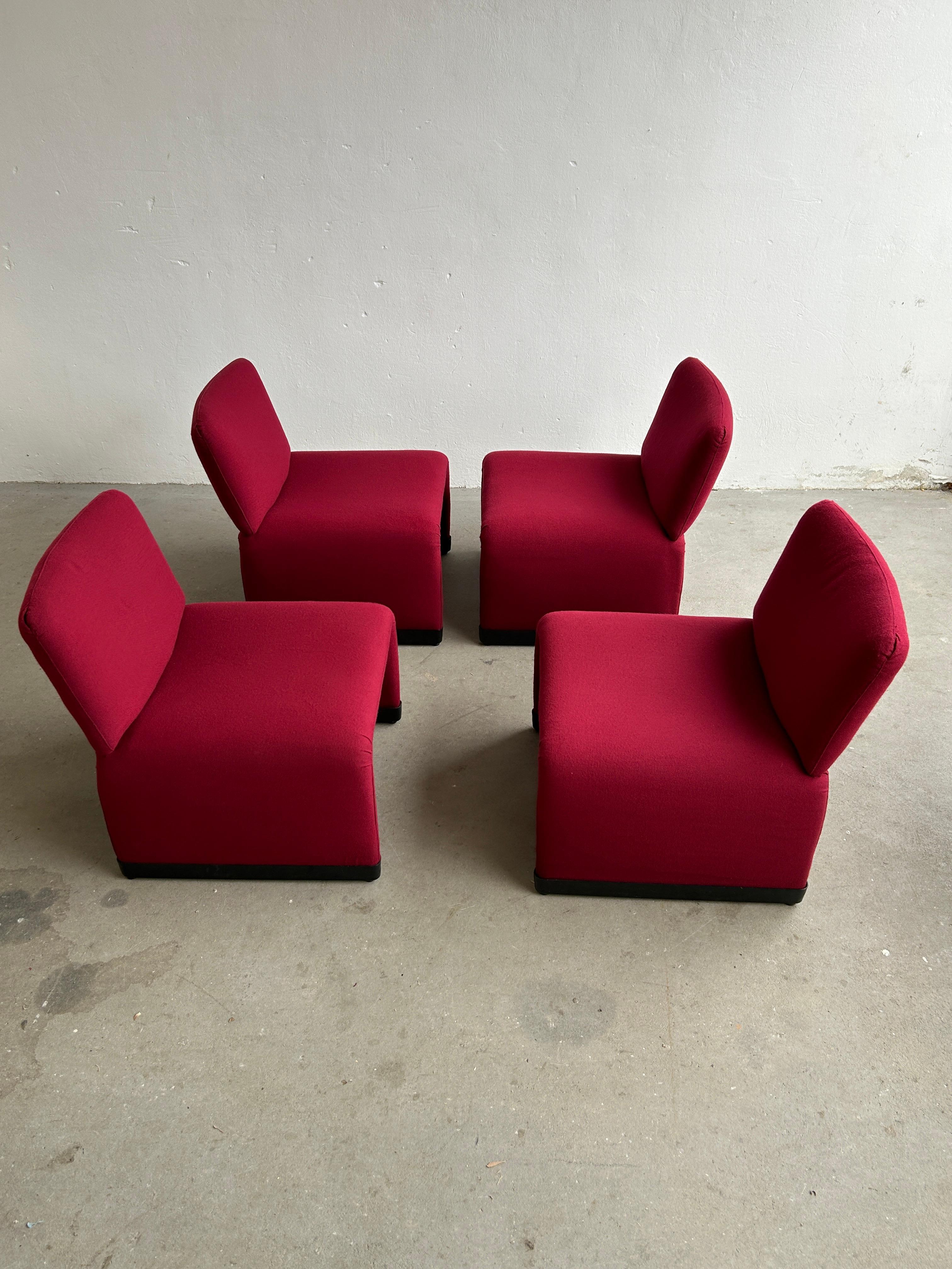 Italian Lounge Chairs in Style of 'Alky' Chair by Giancarlo Piretti, 1970s 2