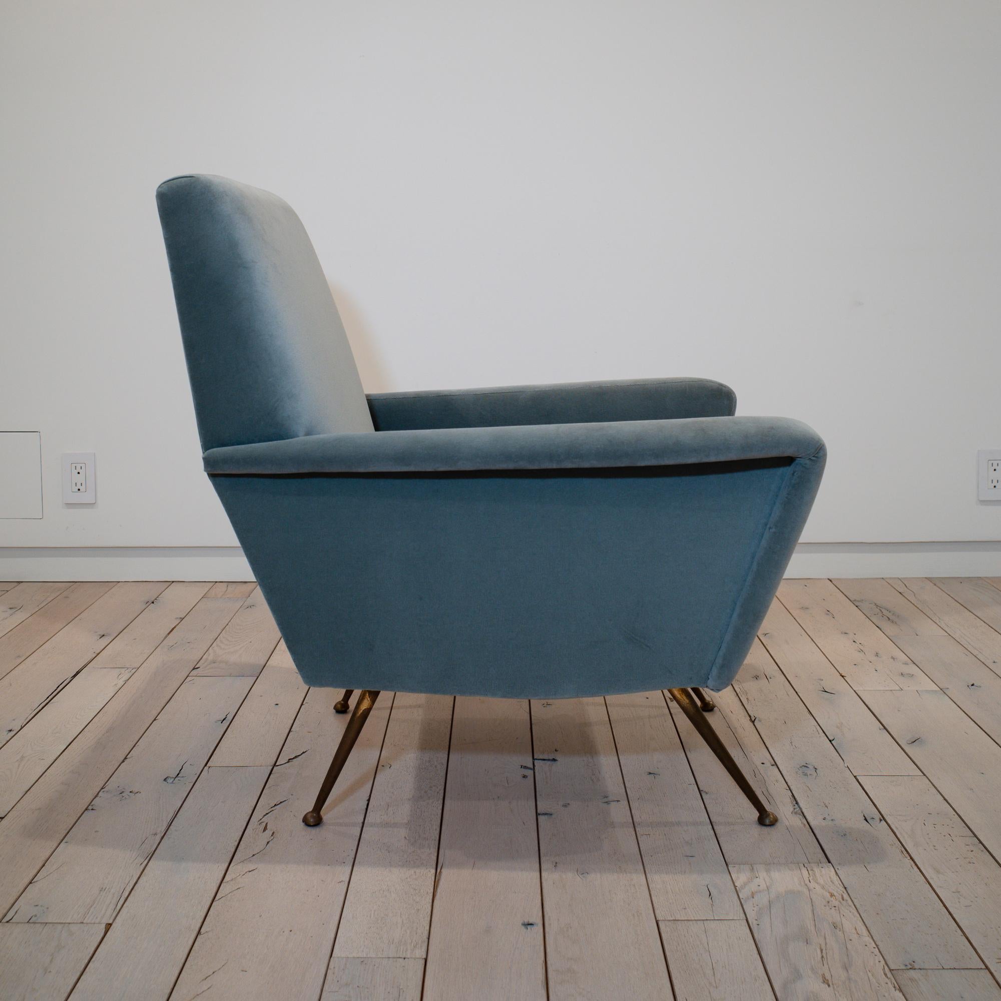 Sillas de salón italianas (Pareja) Latón en venta