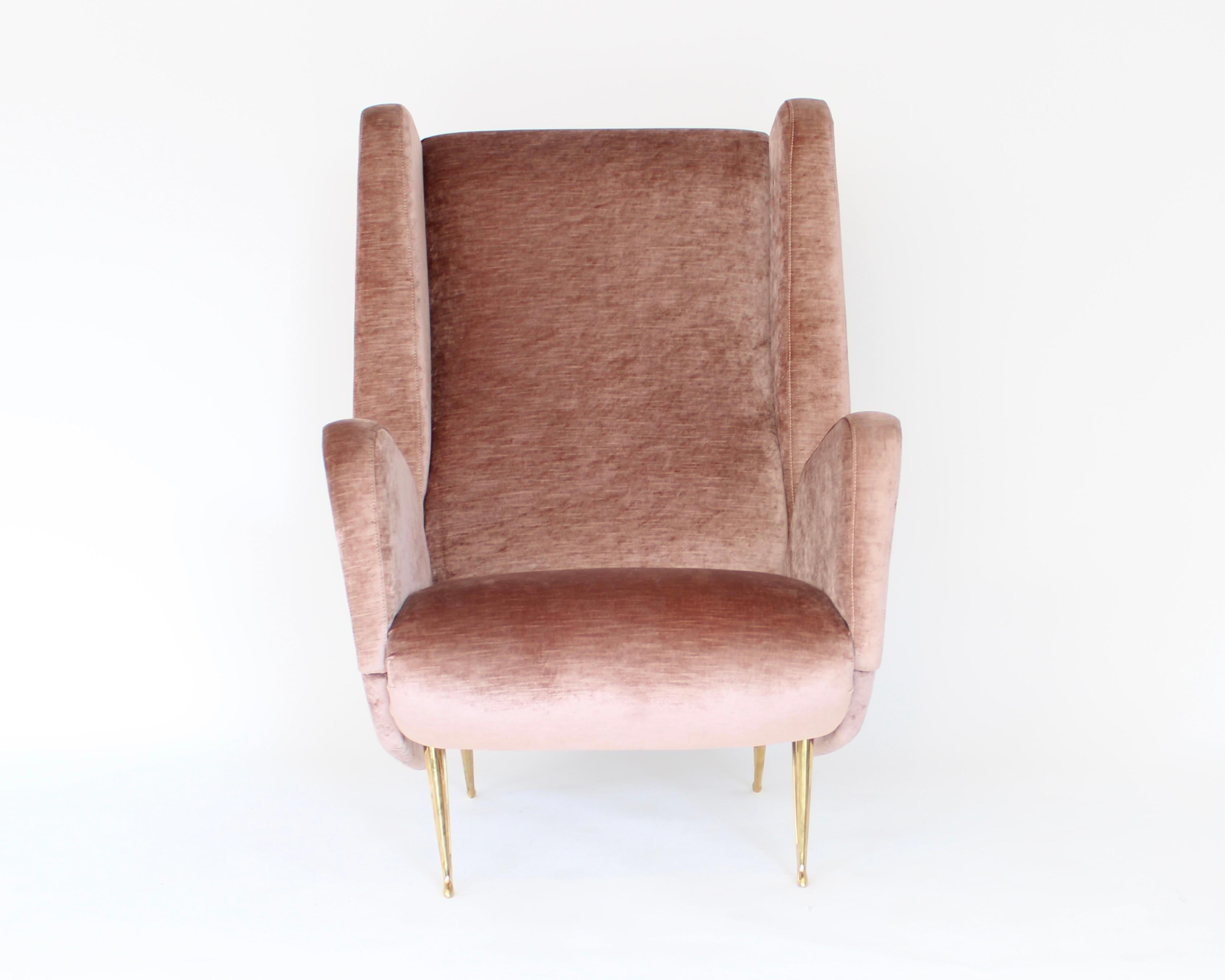 Chaise longue italienne attribuée à Gio Ponti ISA Bergamo, Italie en vente 6