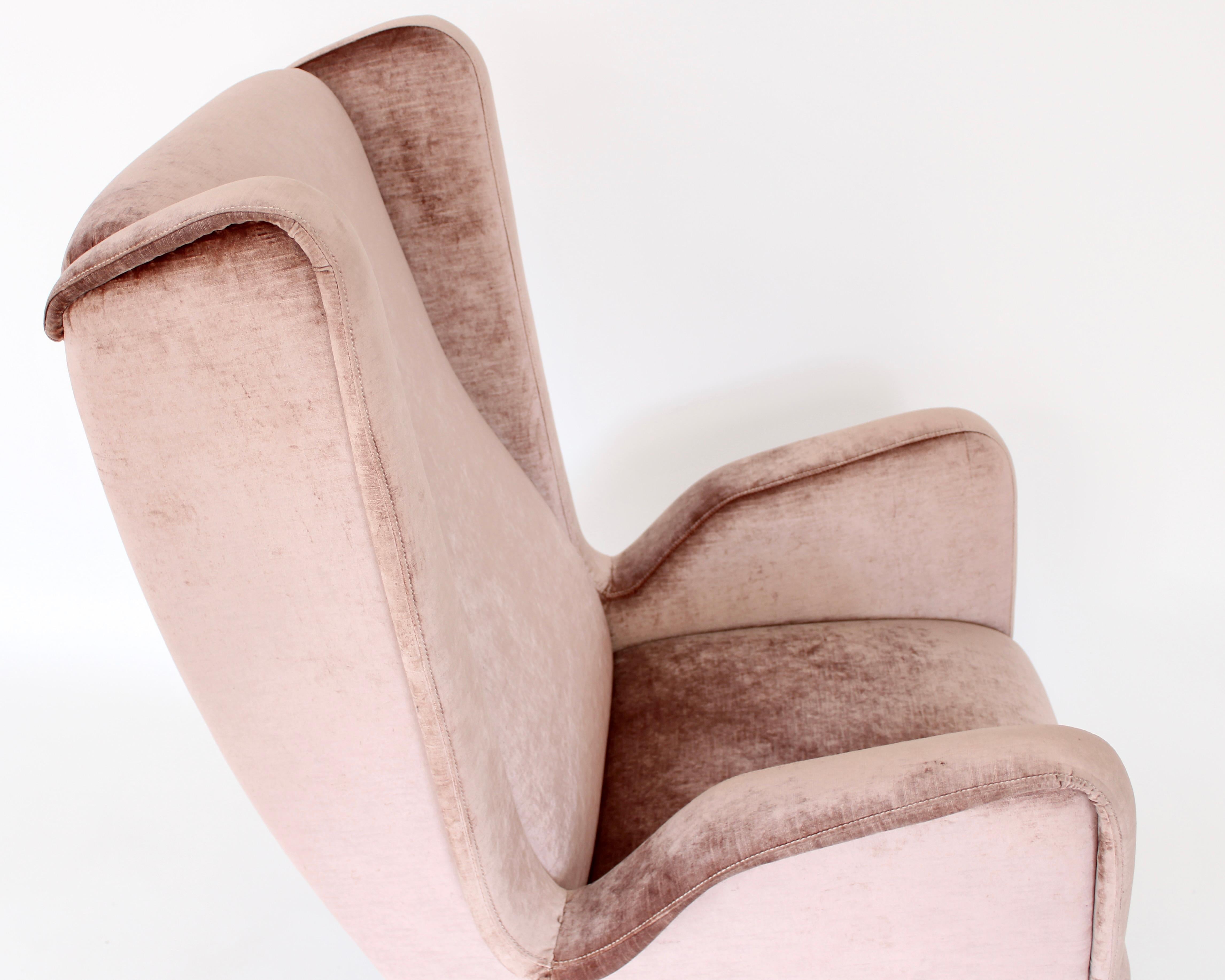 Chaise longue italienne attribuée à Gio Ponti ISA Bergamo, Italie en vente 8
