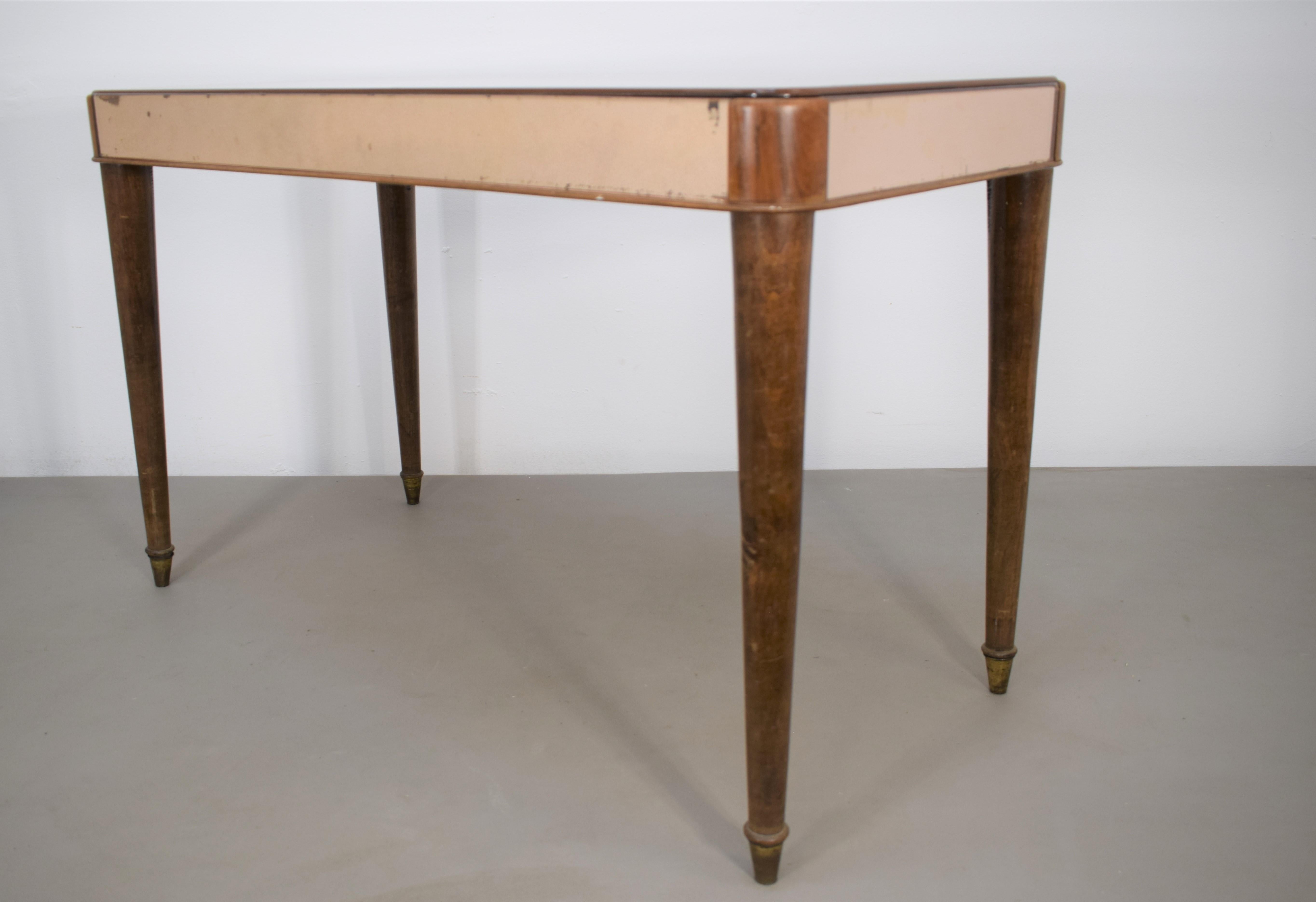 Mid-Century Modern Italian Low Table by Fontana Arte, in the Style of, 1950s For Sale