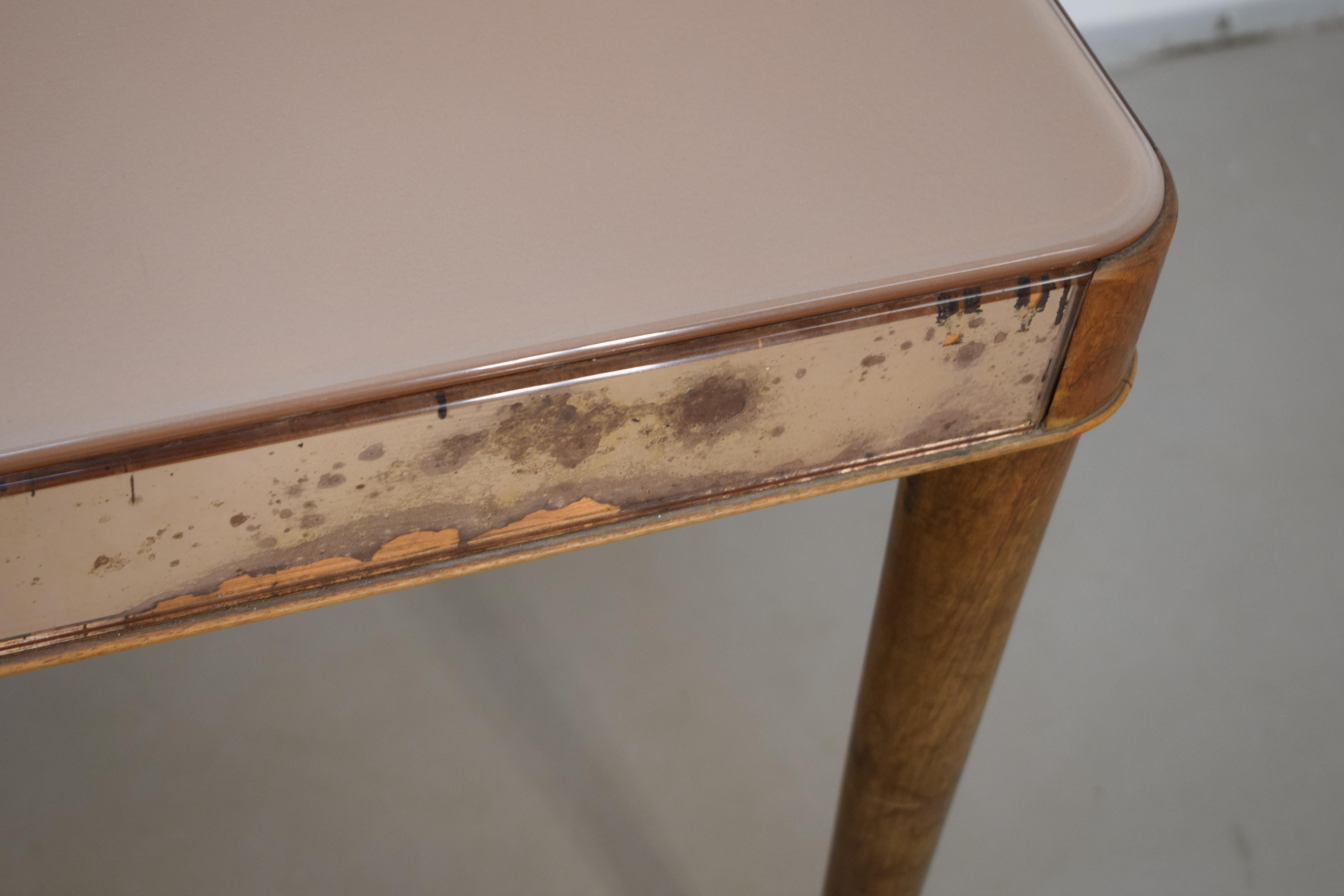 Italian Low Table by Fontana Arte, in the Style of, 1950s For Sale 1
