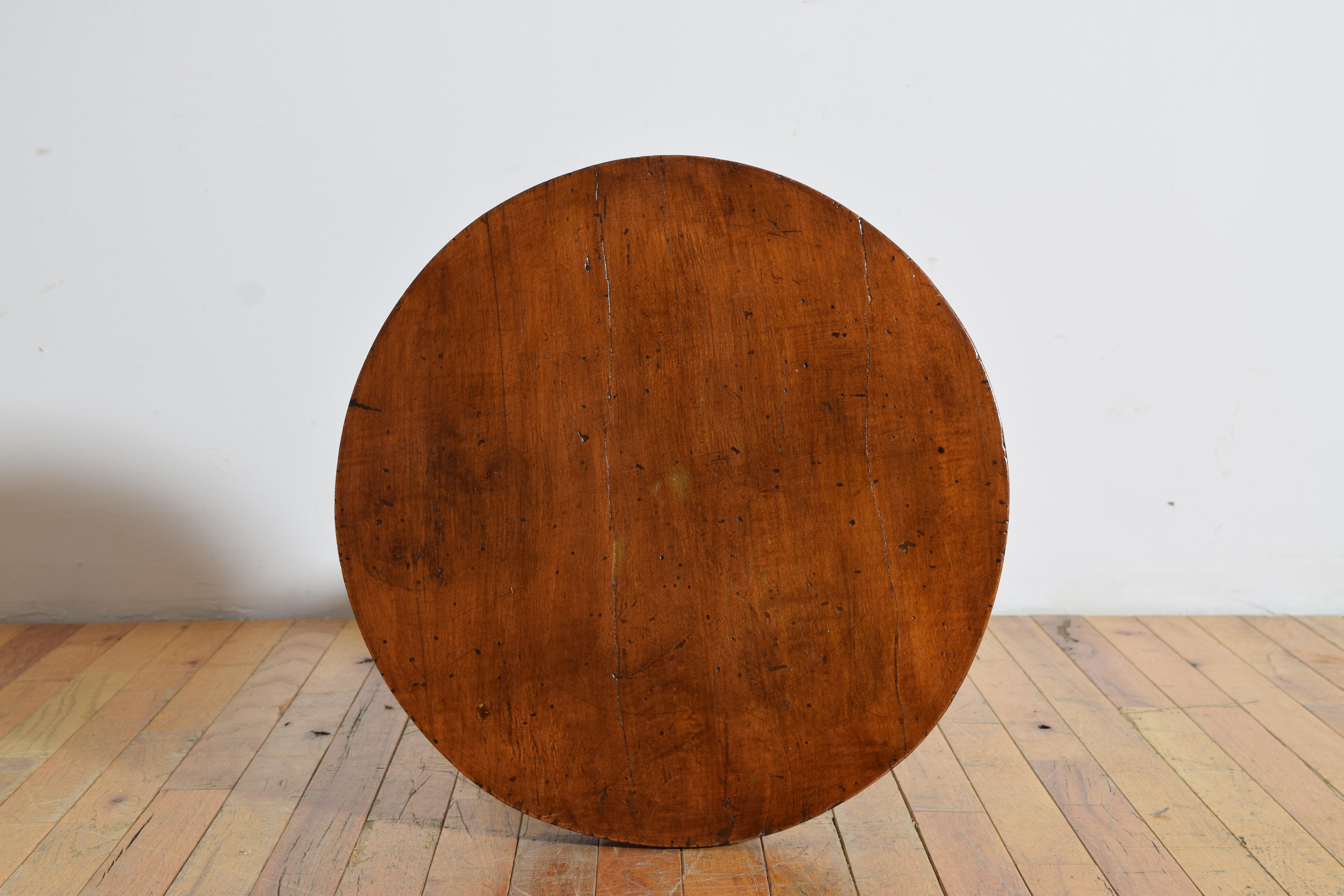 Italian, Lucca, Empire Period Walnut, Giltwood, and Ebonized Table, ca. 1820 For Sale 2