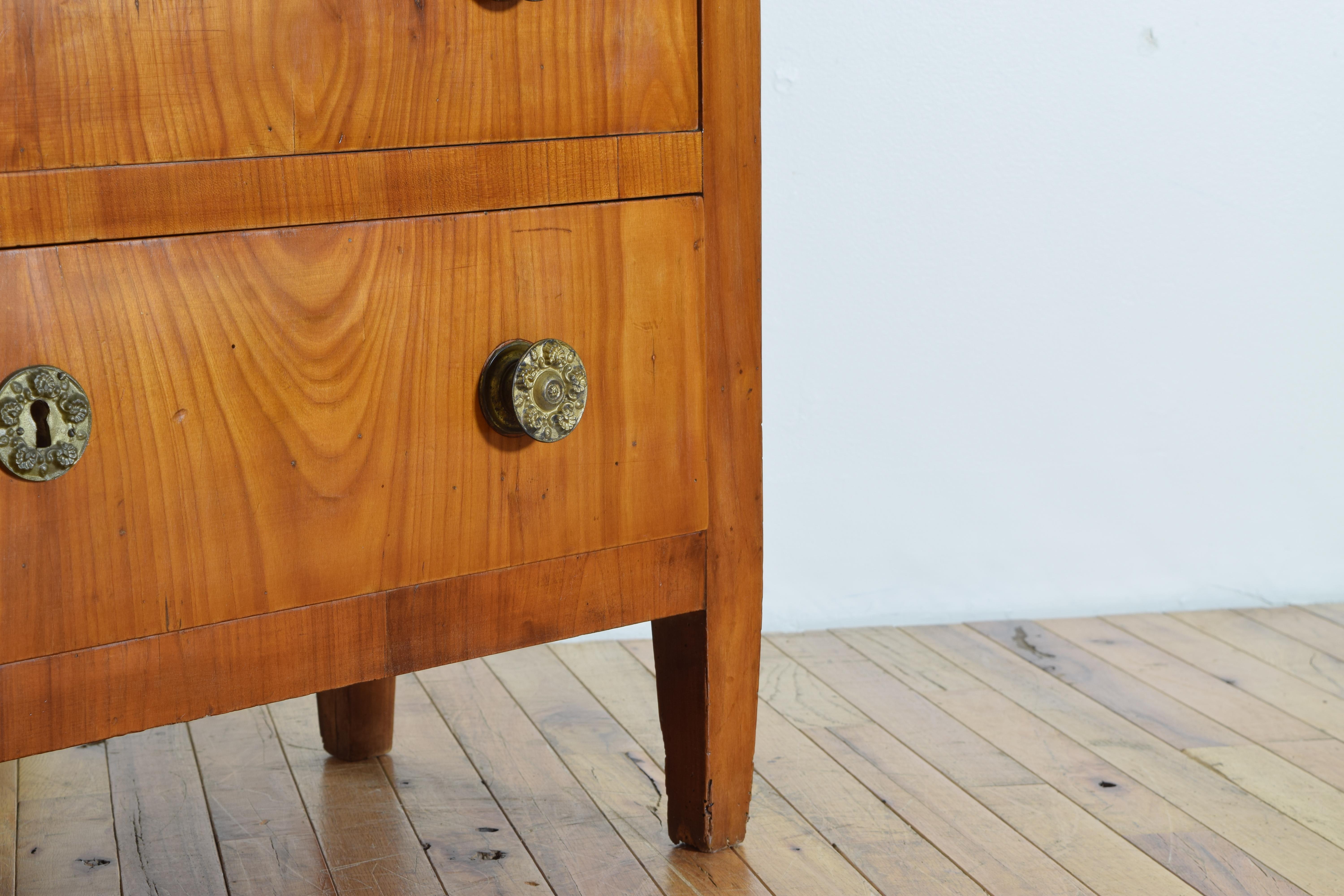 Italian, Lucchese, Neoclassic Cherrywood & Marble Secretary Cabinet, ca. 1820 6