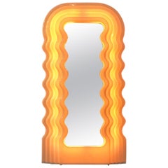 Miroir lumineux italien Ultrafragola par Ettore Sottsass pour Poltronova, 1970