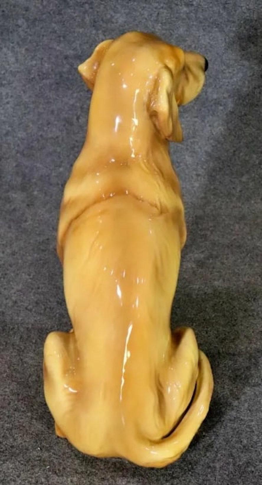 Italian Made Ceramic Dog For Sale 1