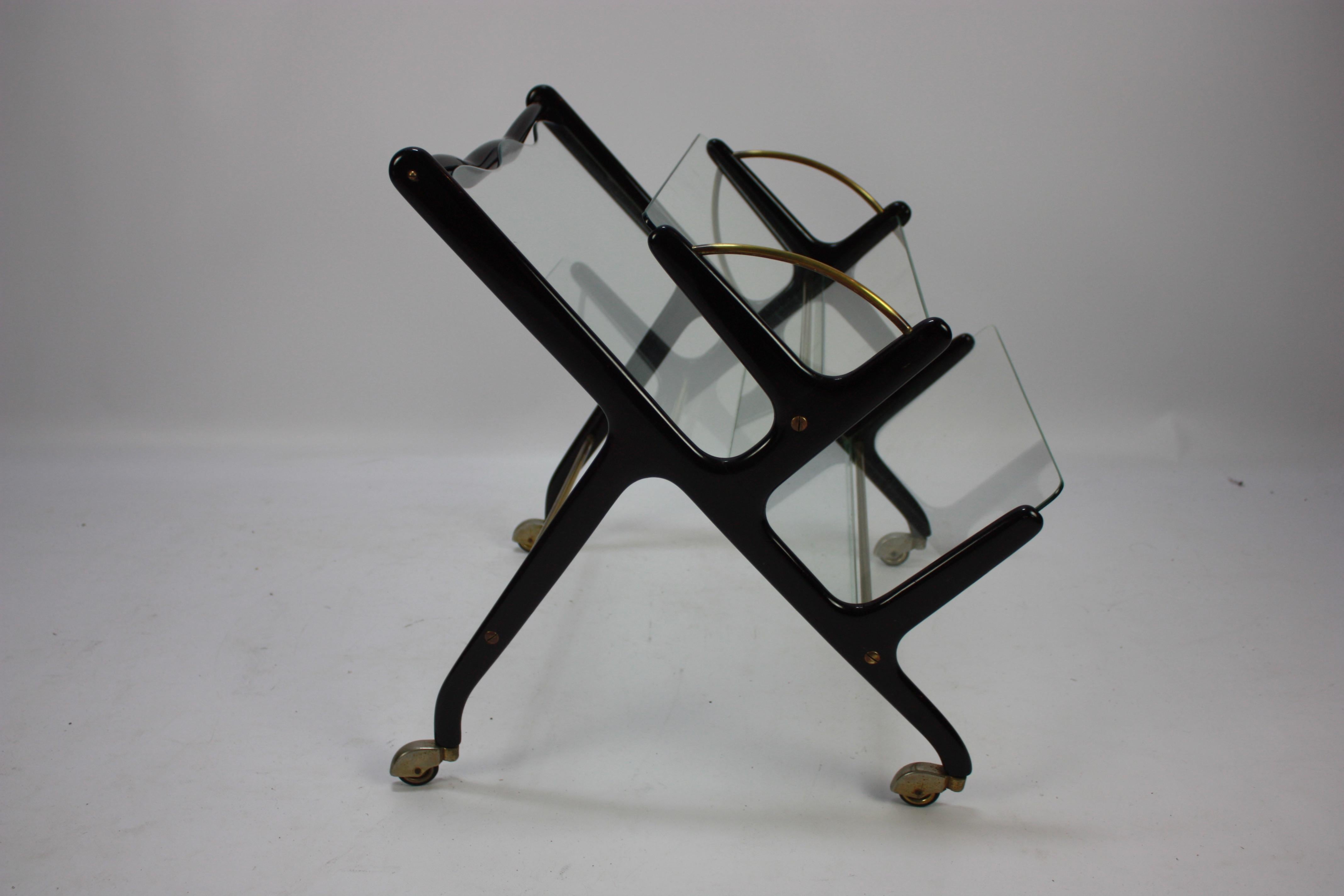 Italian Magazine Rack by Ico Parisi, 1950s For Sale 5