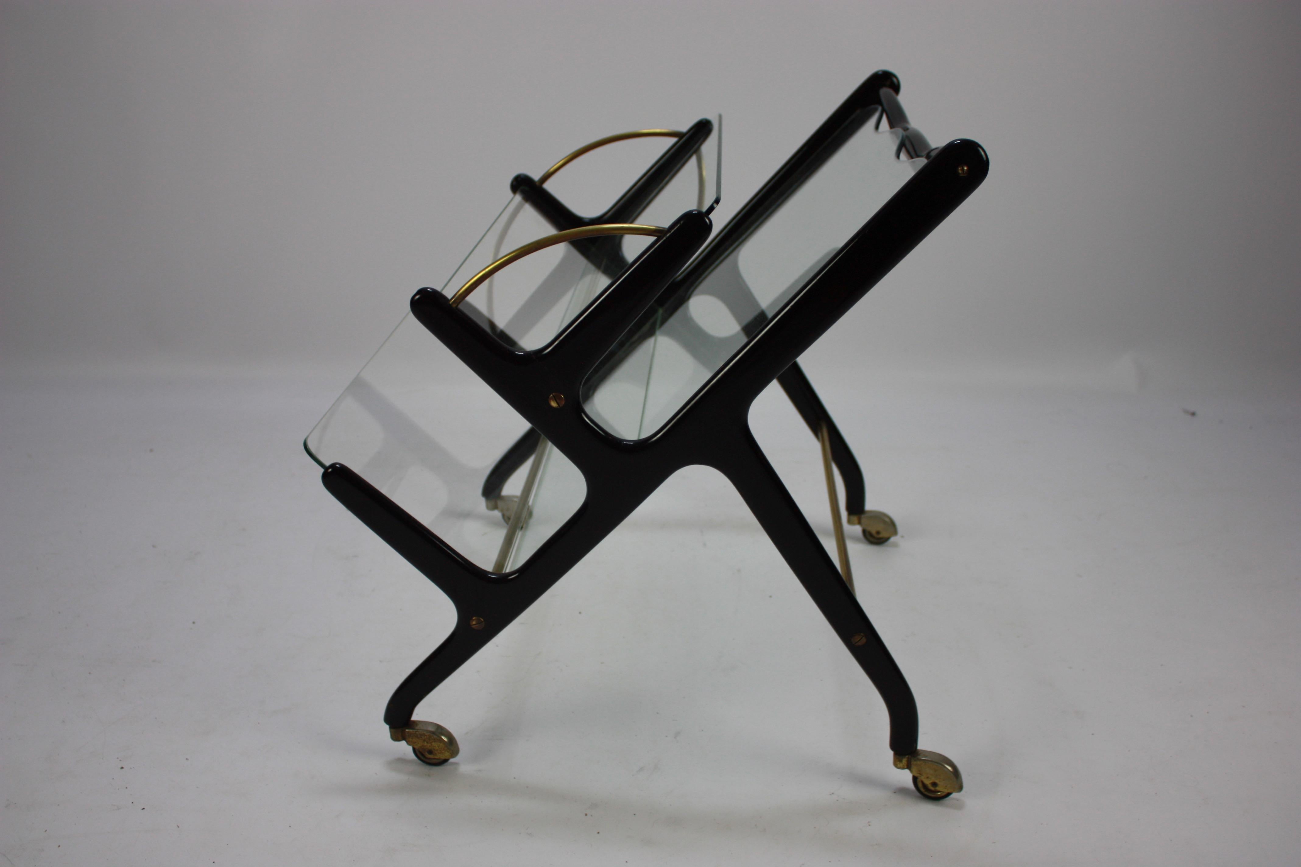 Mid-20th Century Italian Magazine Rack by Ico Parisi, 1950s For Sale