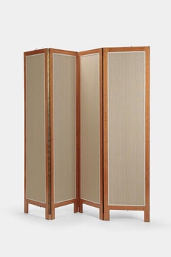 Italian Mahagohni Paravent / Room Divider, 1950s