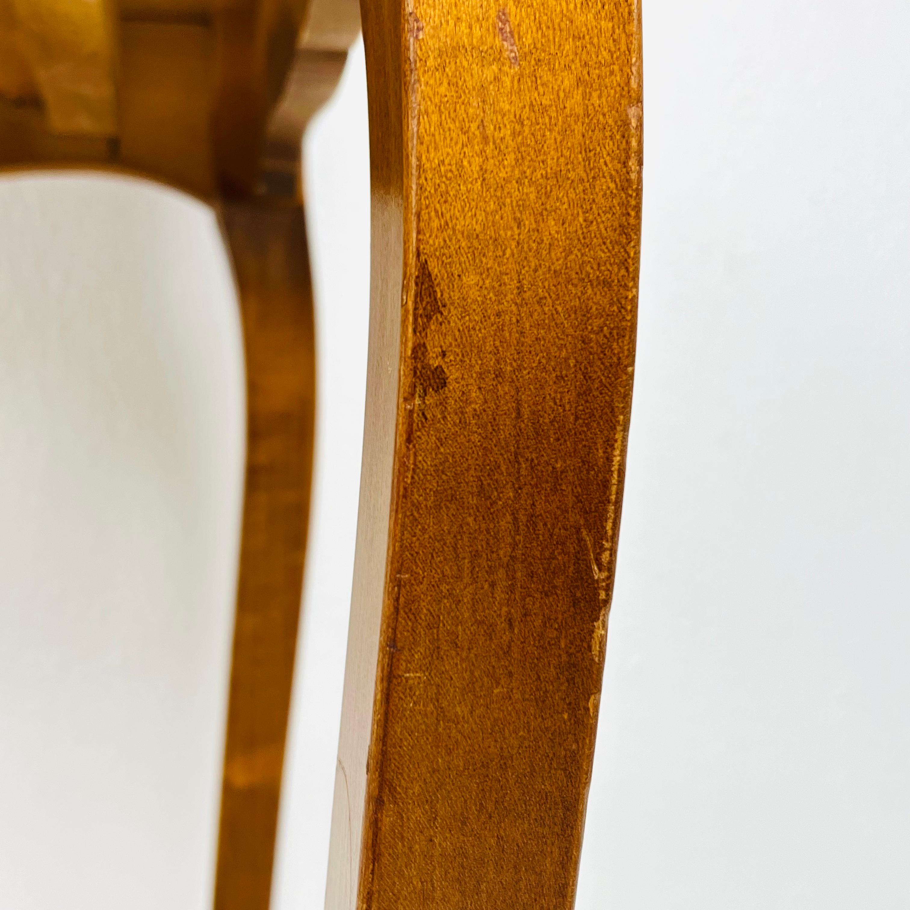 Italian Mahogany Inlaid Flip Top Game Table 14