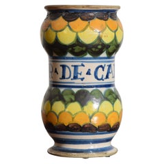 Italian Maiolica Pharmacy Jar