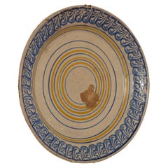 Italian Maiolica Plate. Italy, 1800s