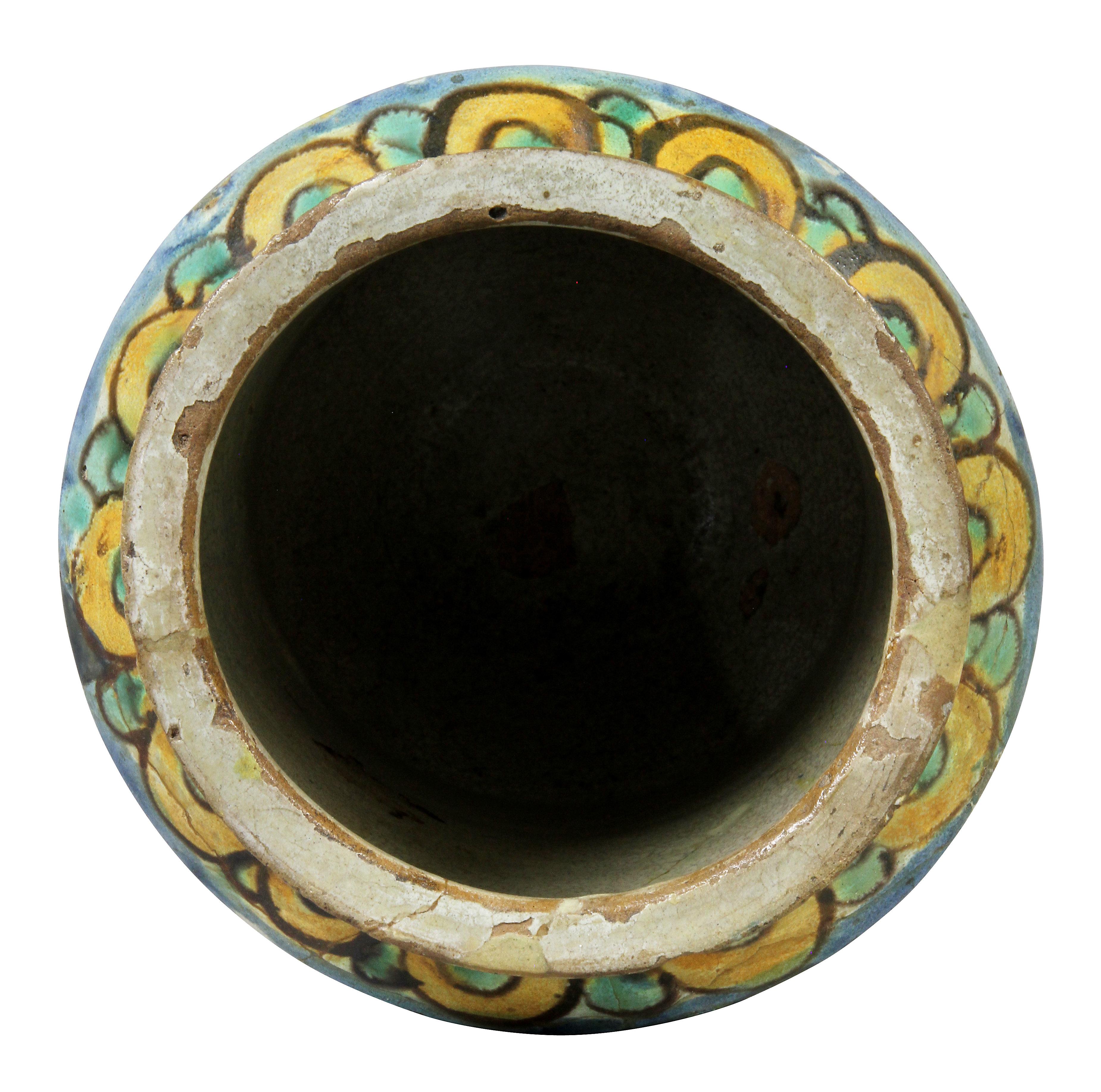 Pottery Italian Majolica Albarello