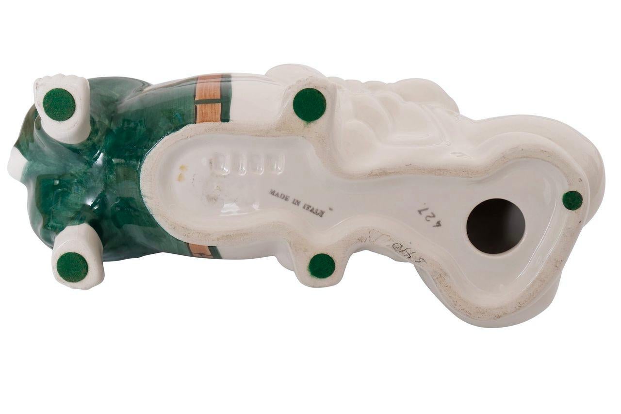 Italian Majolica Hippopotamus 1