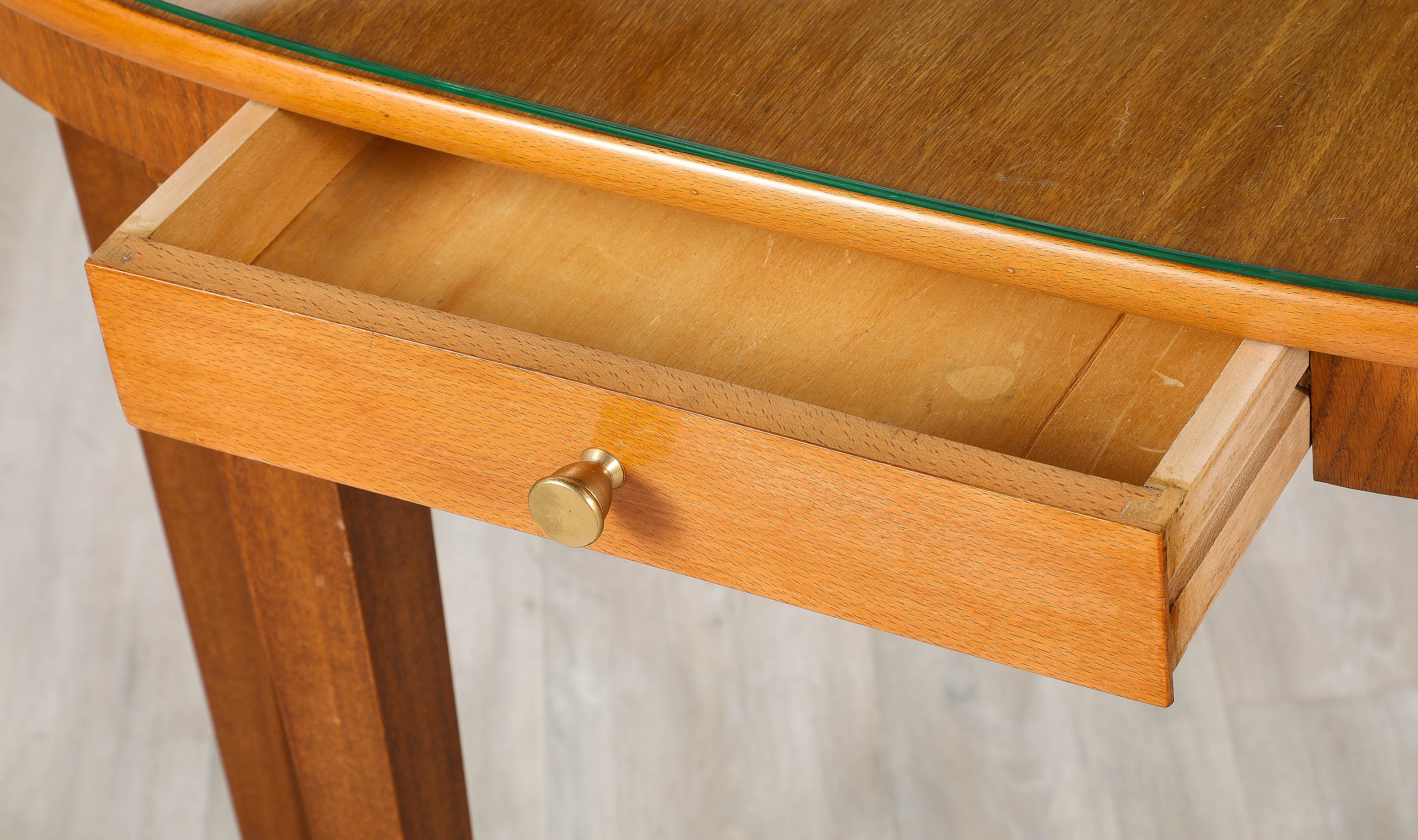 Italian Maple Wood Console Table, Italy, circa 1940  For Sale 4