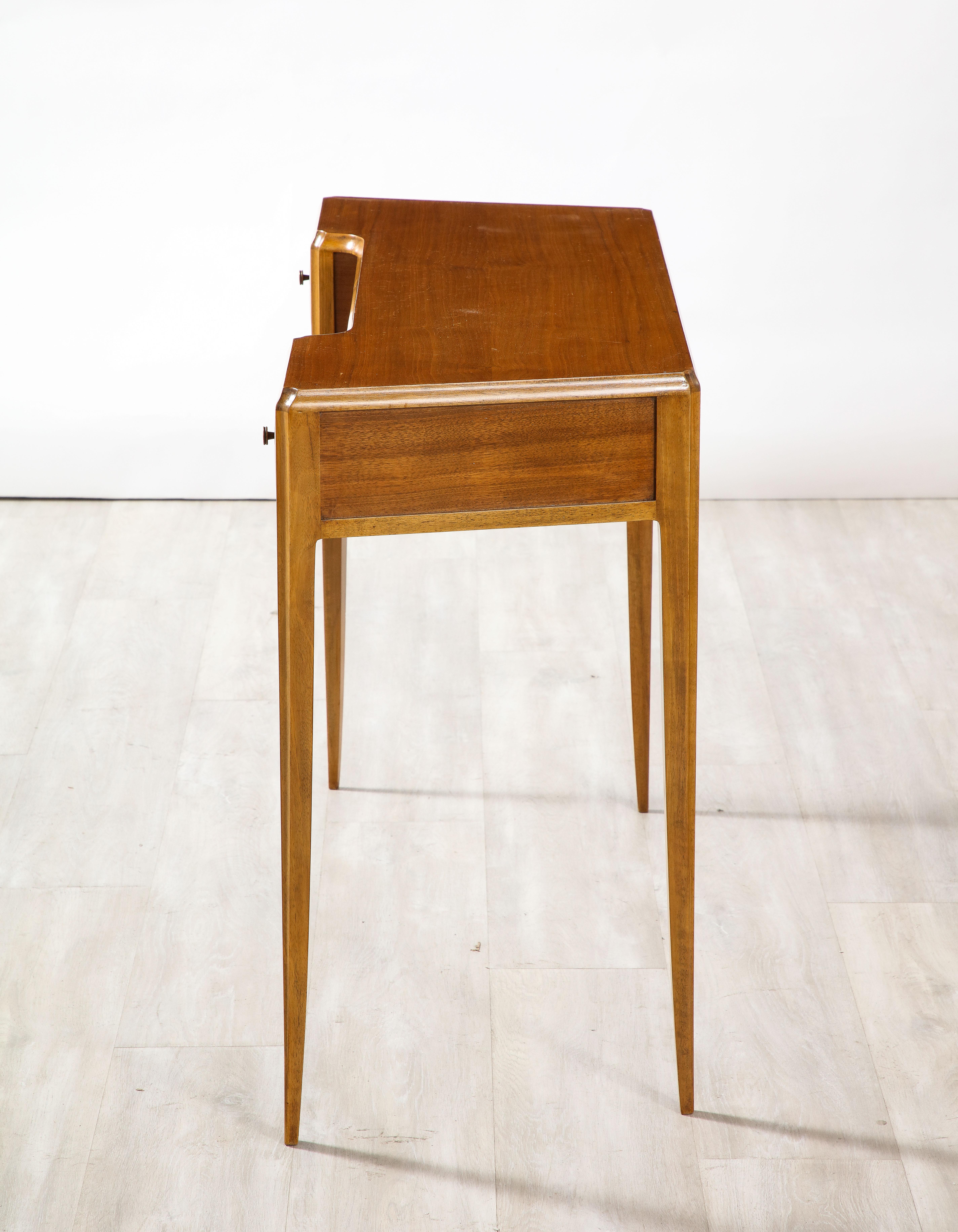 Italian Maple Wood Desk or Writing Table, Circa 1940  3