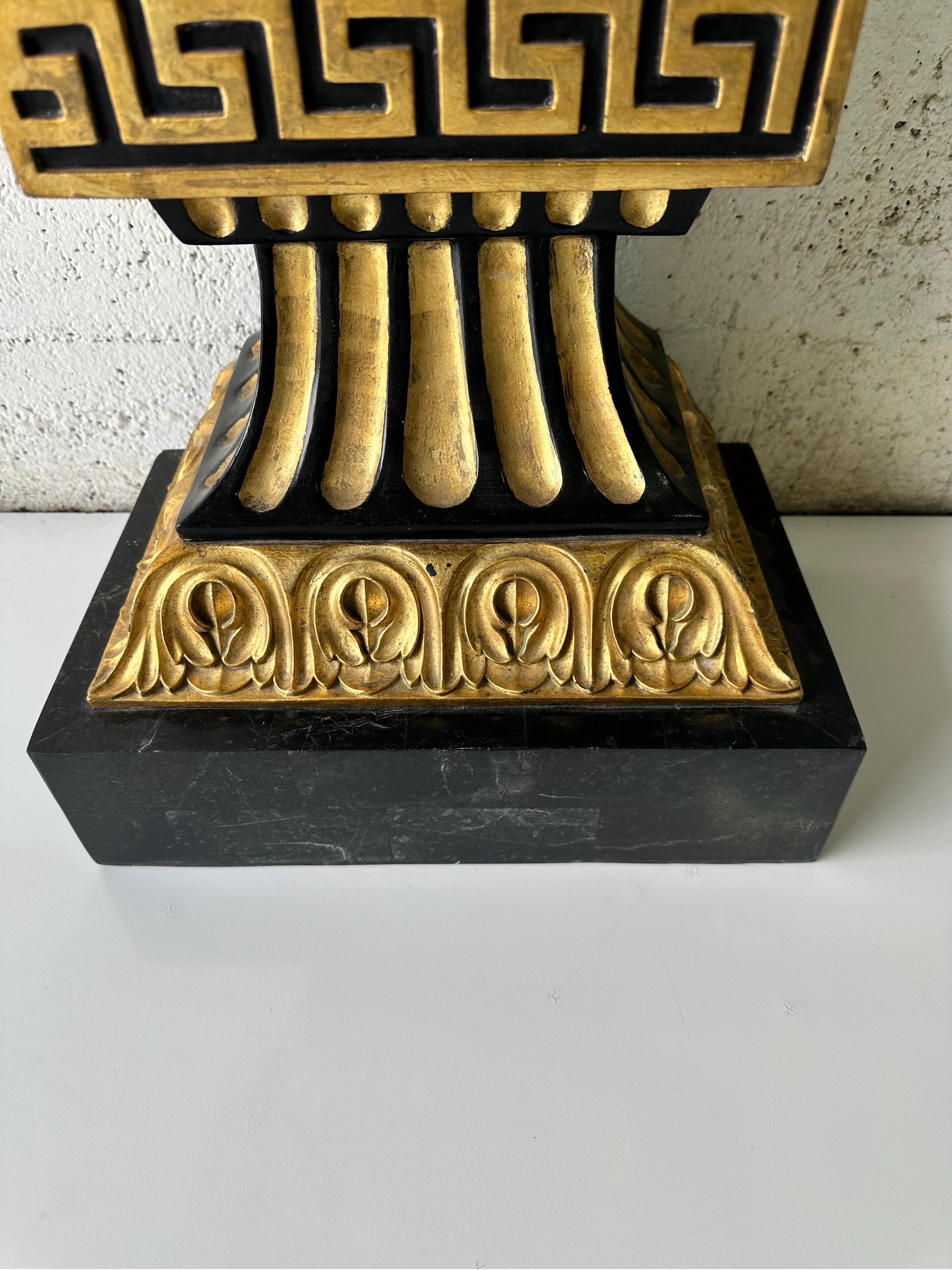 Italian marble and Gilded wood Console  For Sale 3