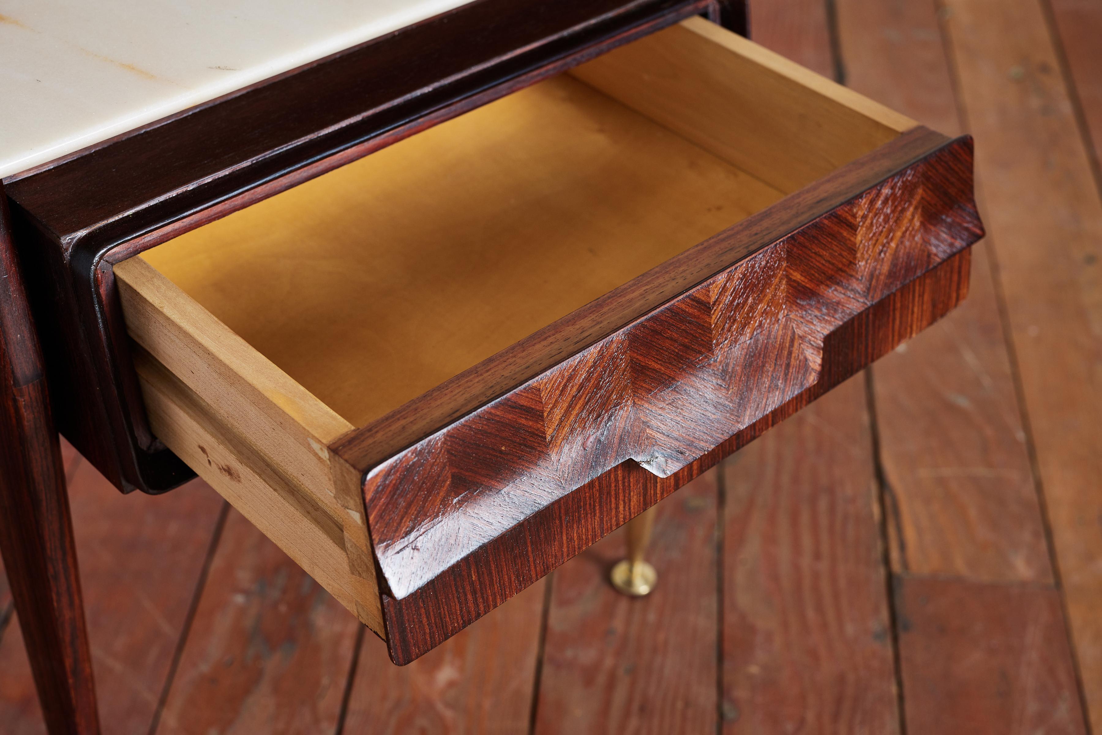 Italian Marble Bedside Tables 8