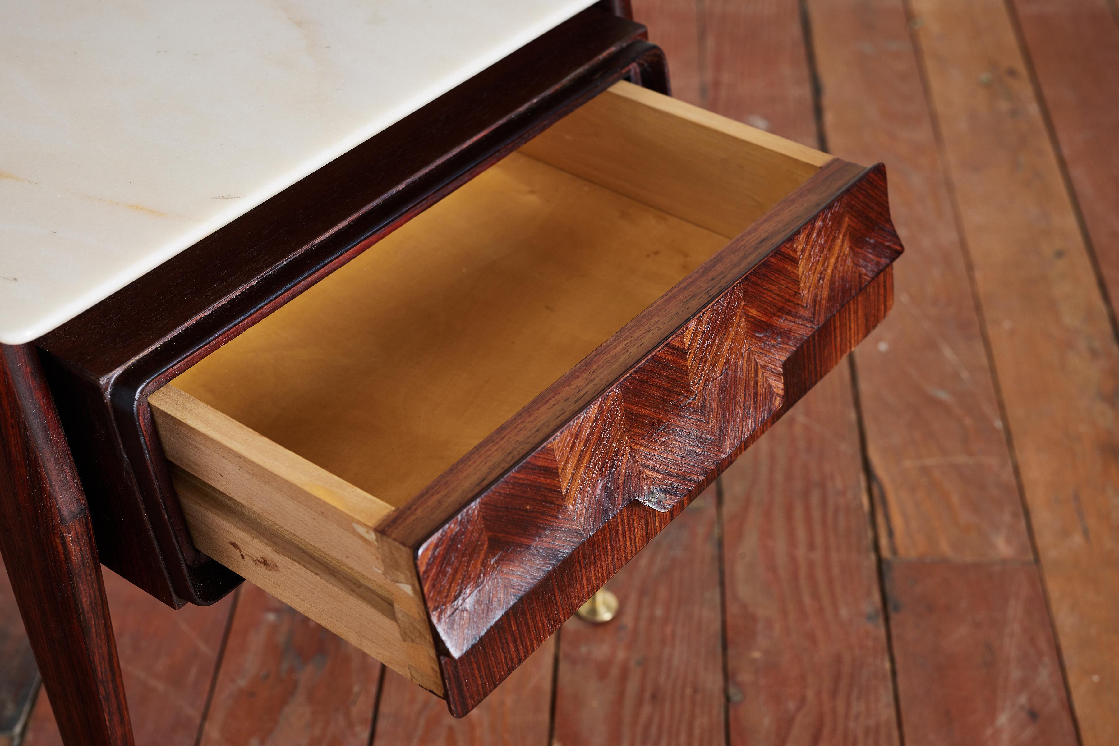 Italian Marble Bedside Tables 11