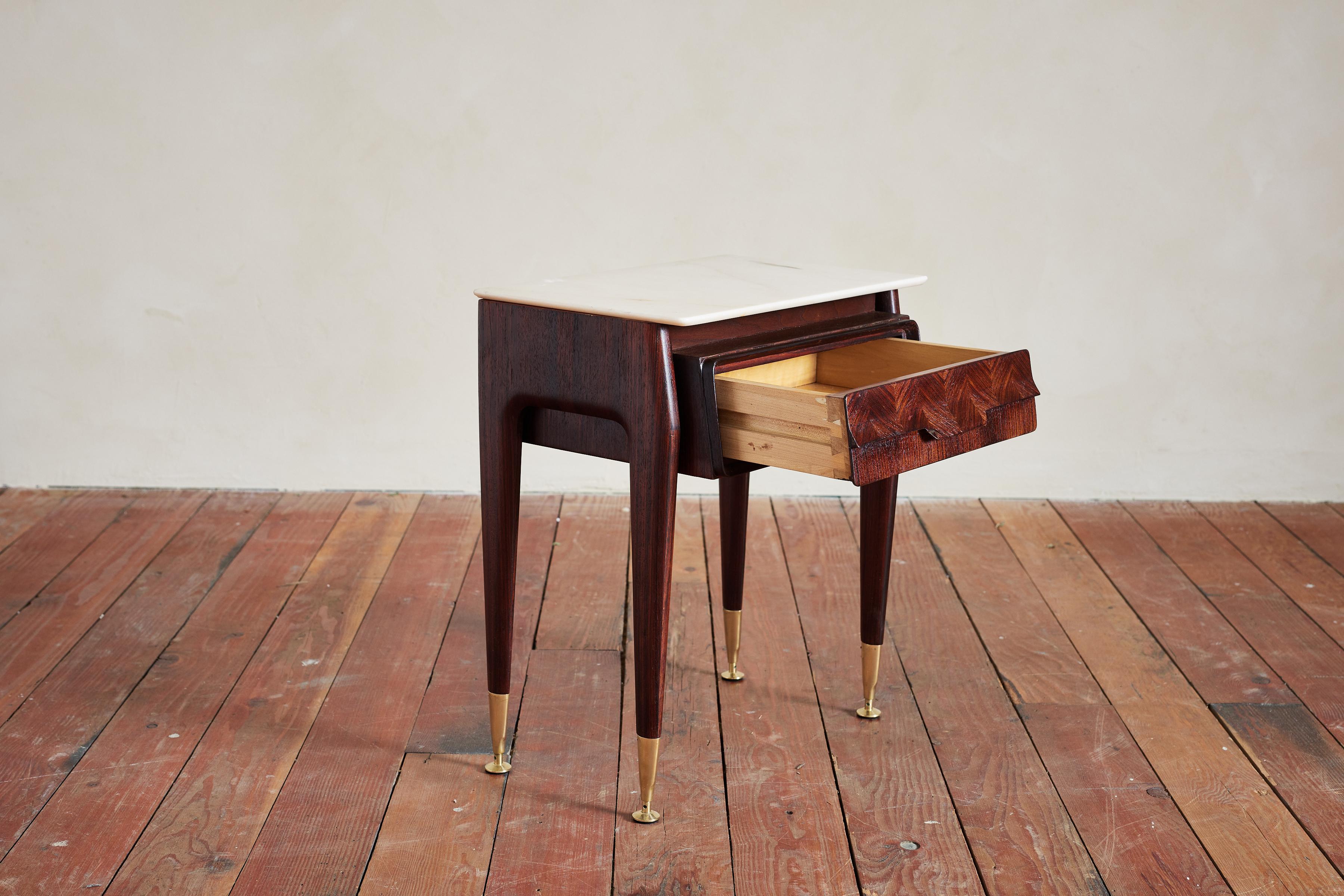 Italian Marble Bedside Tables 1