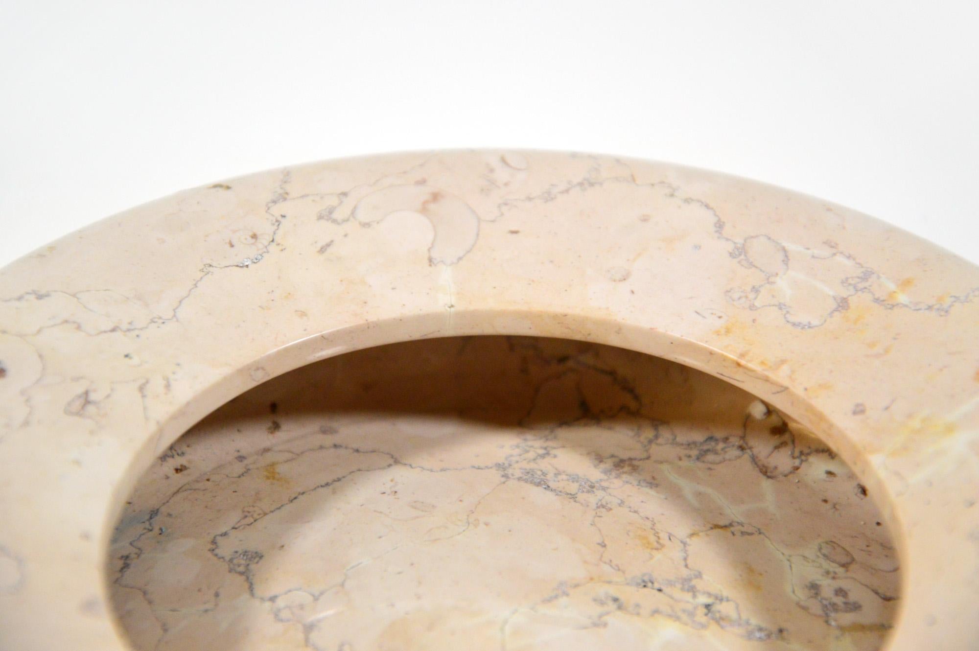 Italian Marble Bowl/Ashtray by Egidio Di Rosa & Pier Alessandro Giusti for Up&Up 1