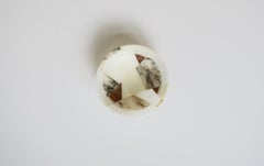 Cuenco de mármol italiano Plato para baratijas y joyas