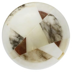 Italienische Marmorschale Trinket Schmuckschale