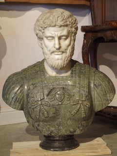 Italian Marble Bust of Lucius Aurelius Verus
