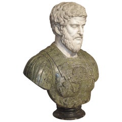 Italian Marble Bust of Lucius Aurelius Verus