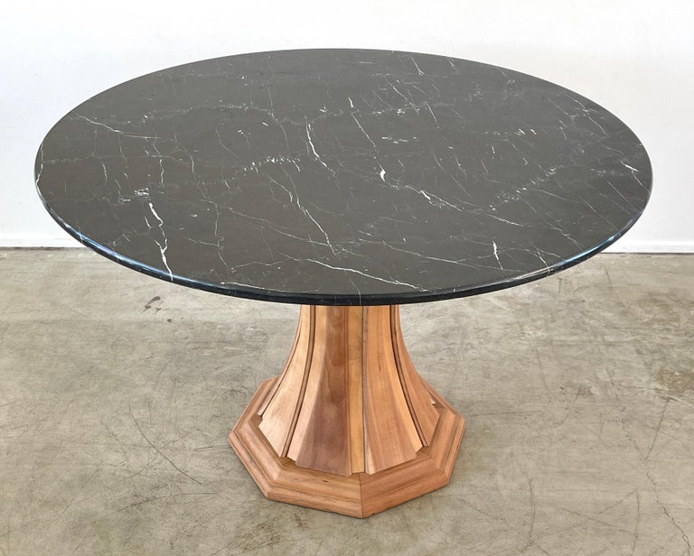 Italian Marble Center Table, 1950s For Sale at 1stDibs