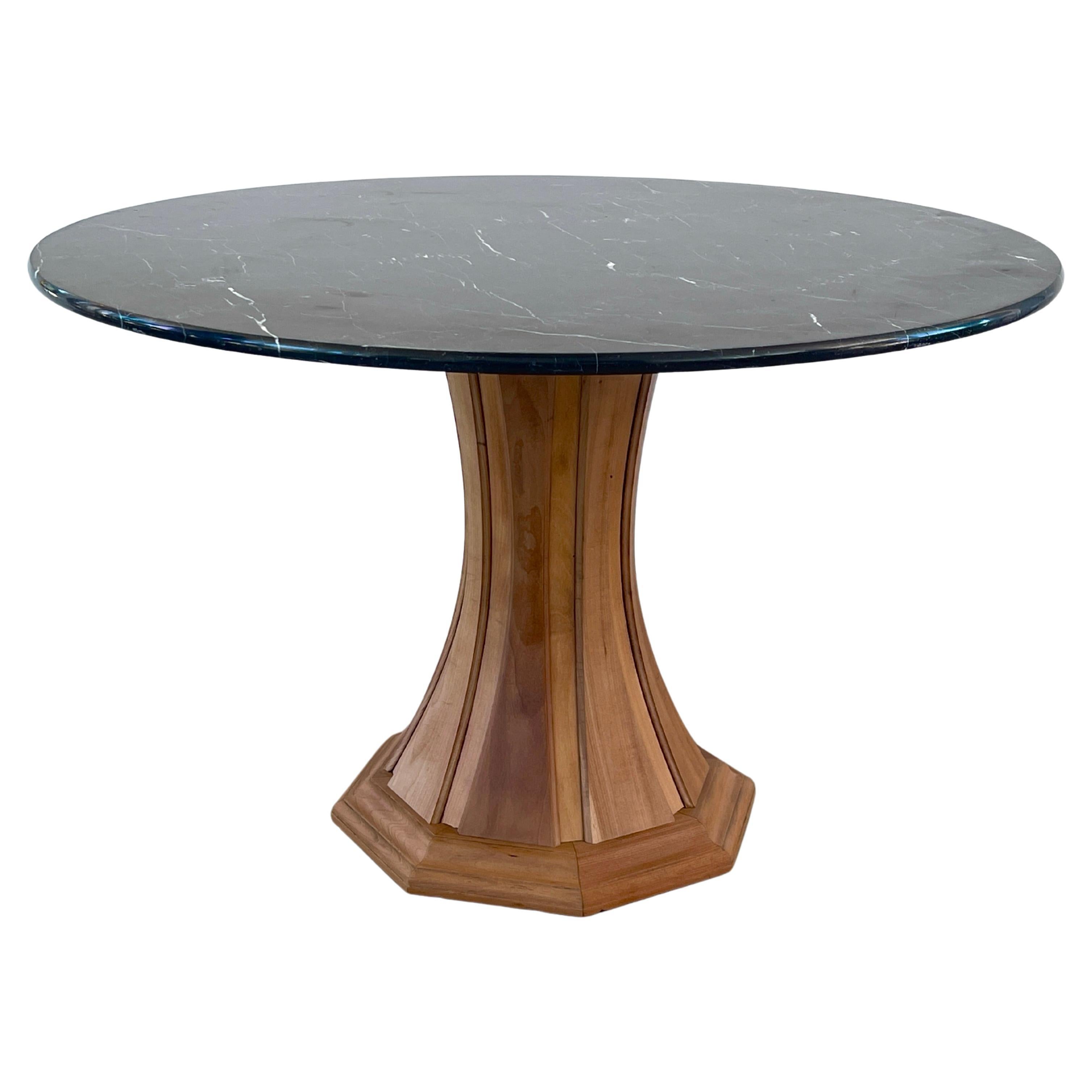 Italian Marble Center Table, 1950s For Sale