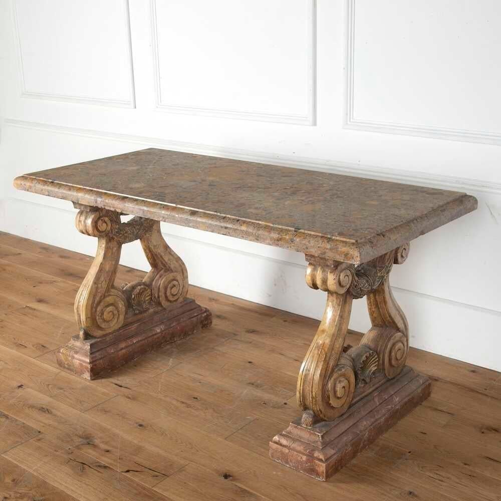 20th Century Italian Marble Centre Table For Sale
