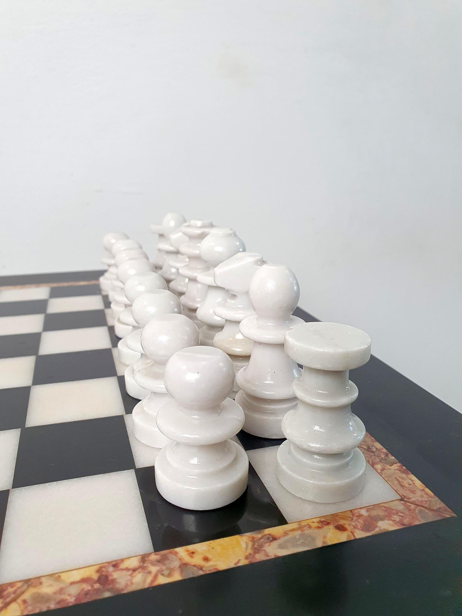 Italian Marble Chess Board For Sale 2