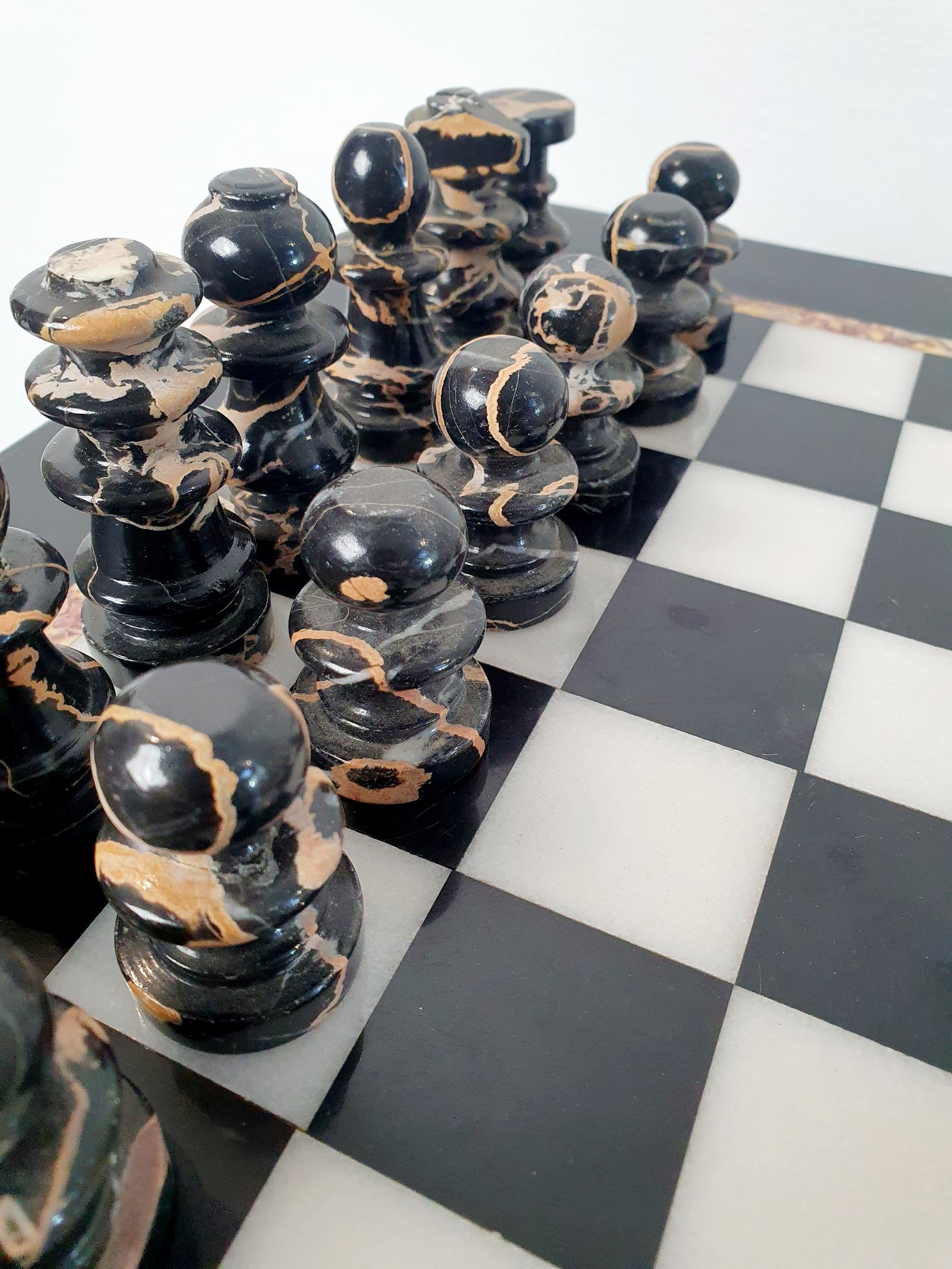 Italian Marble Chess Board For Sale 4