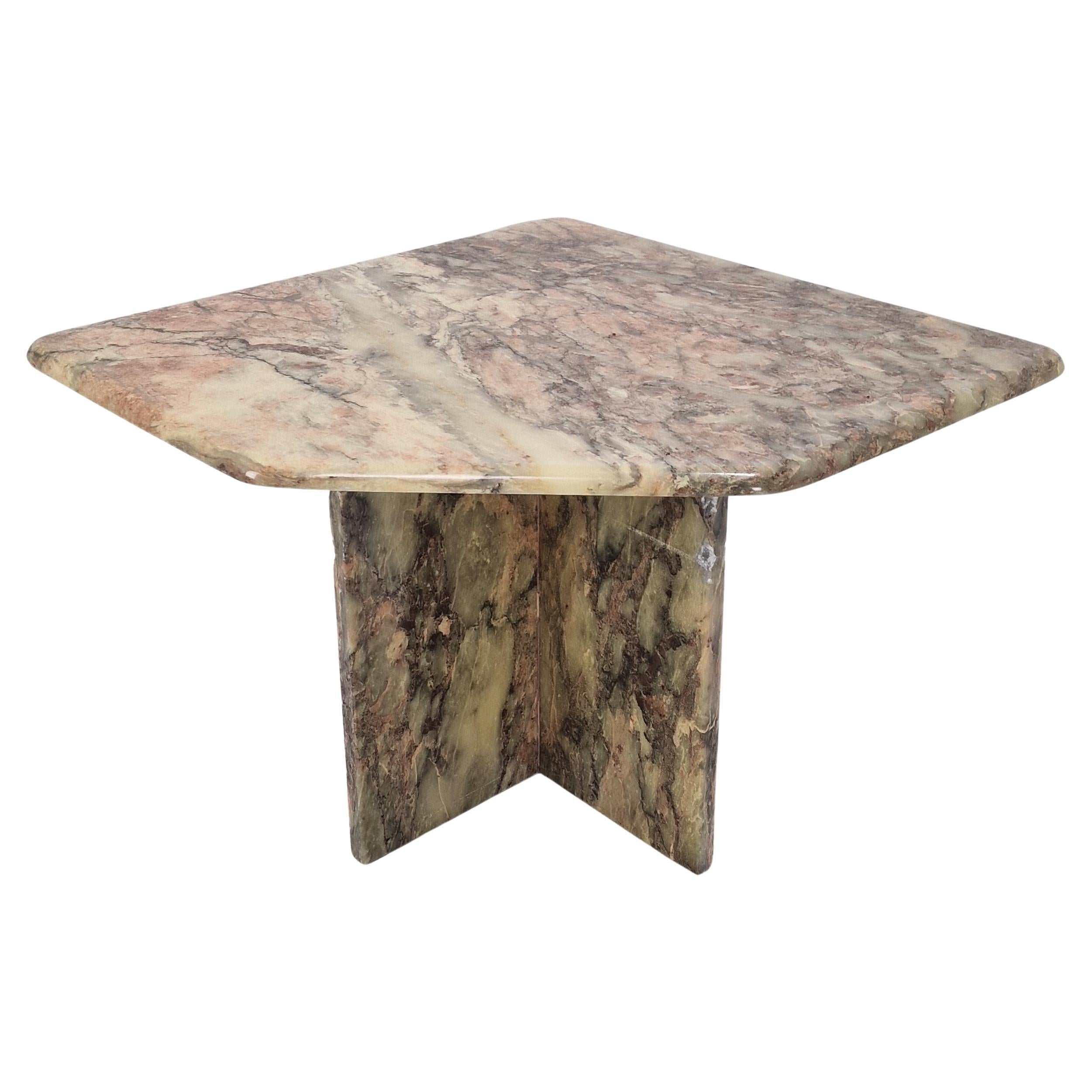 Italian Marble Coffee or Side Table, 1970s For Sale