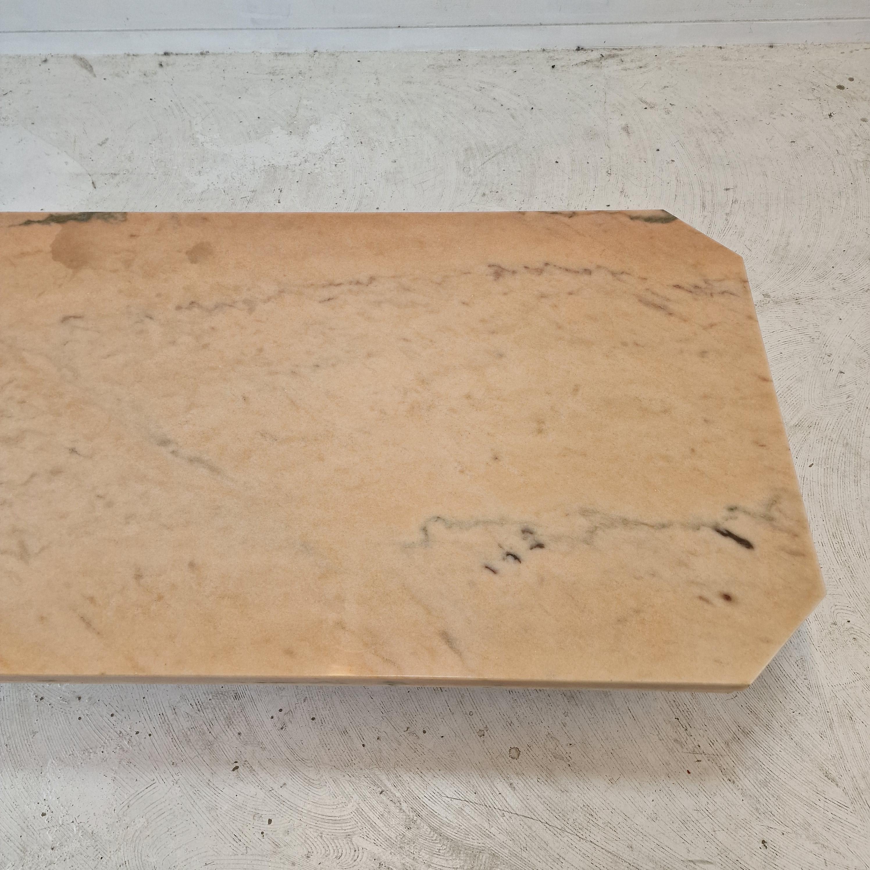 Italian Marble Coffee or Side Table, 1980s For Sale 6