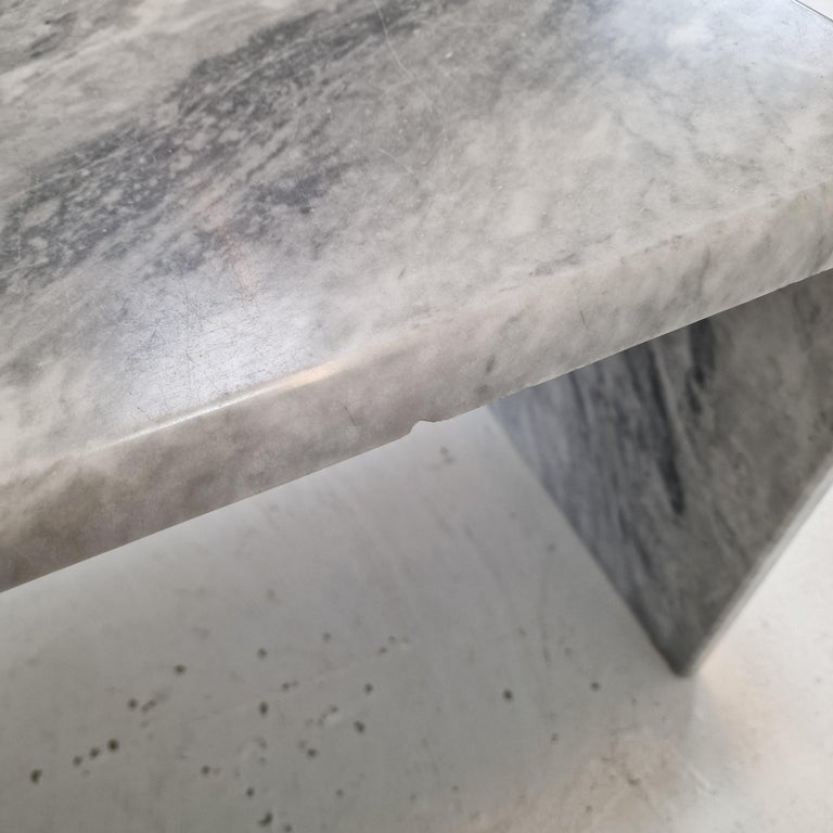 Italian Marble Coffee or Side Table, 1980s For Sale 12