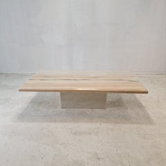 Italian Marble Coffee or Side Table, 1980s