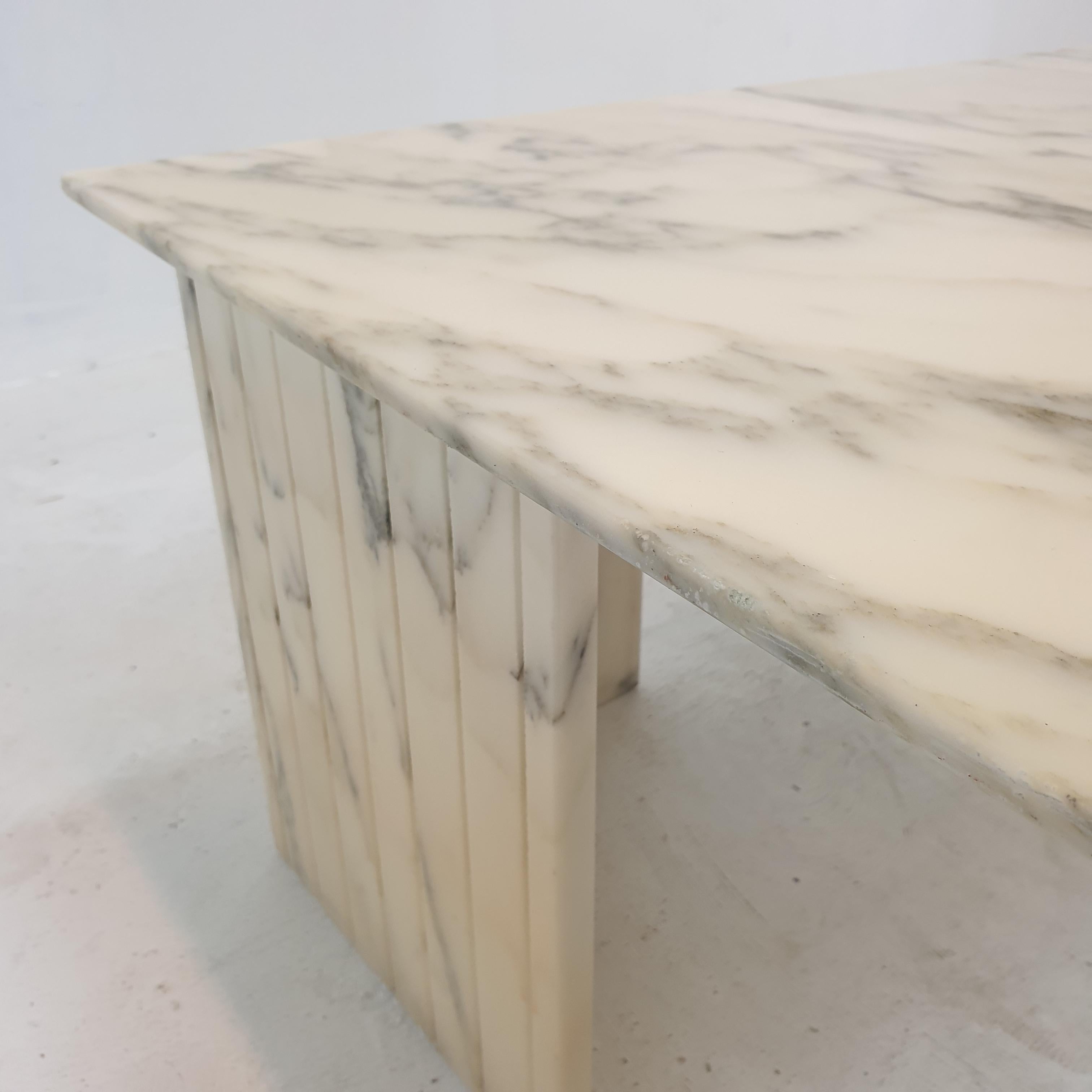 Italian Marble Coffee Table, 1970s For Sale 10