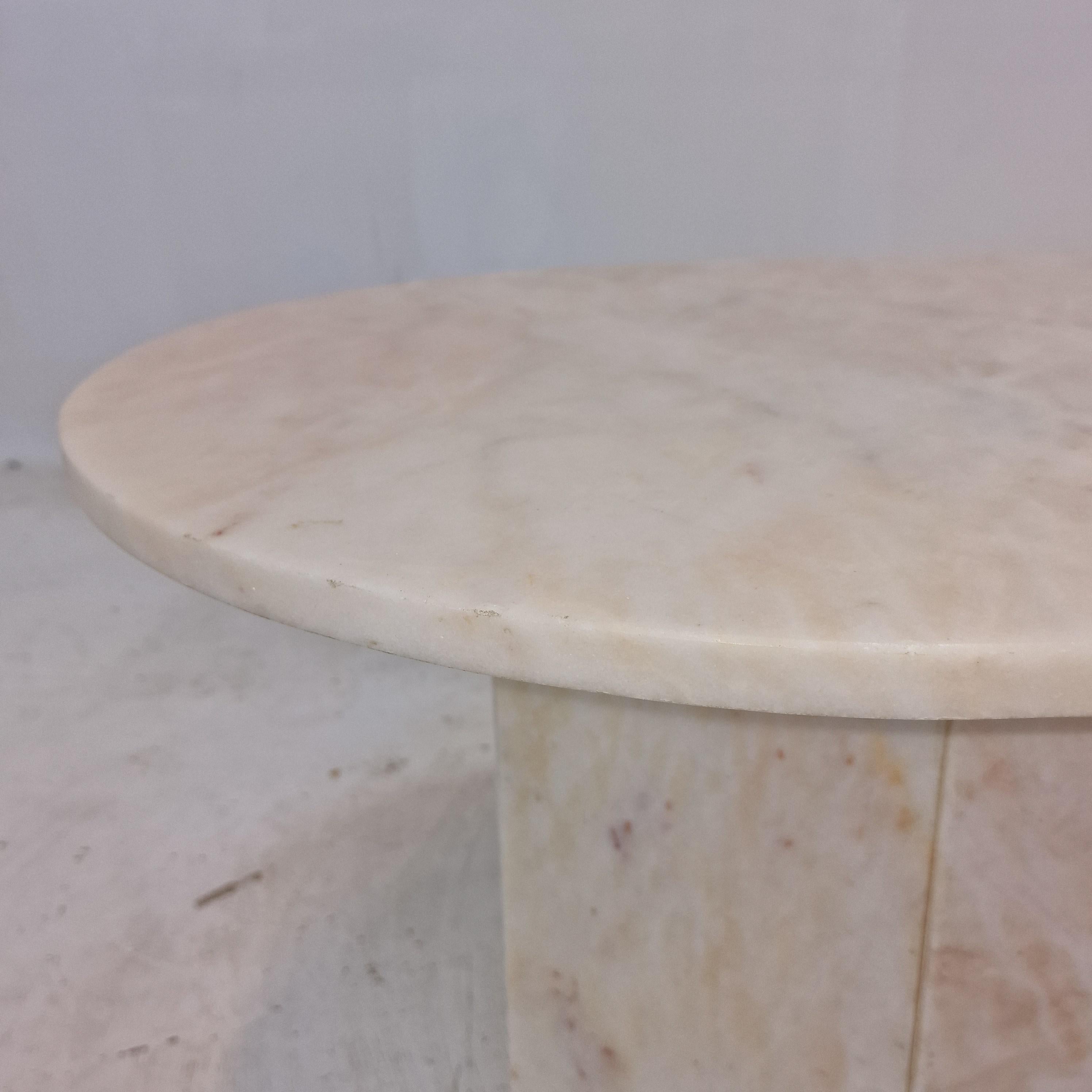 Italian Marble Coffee Table, 1980s For Sale 9