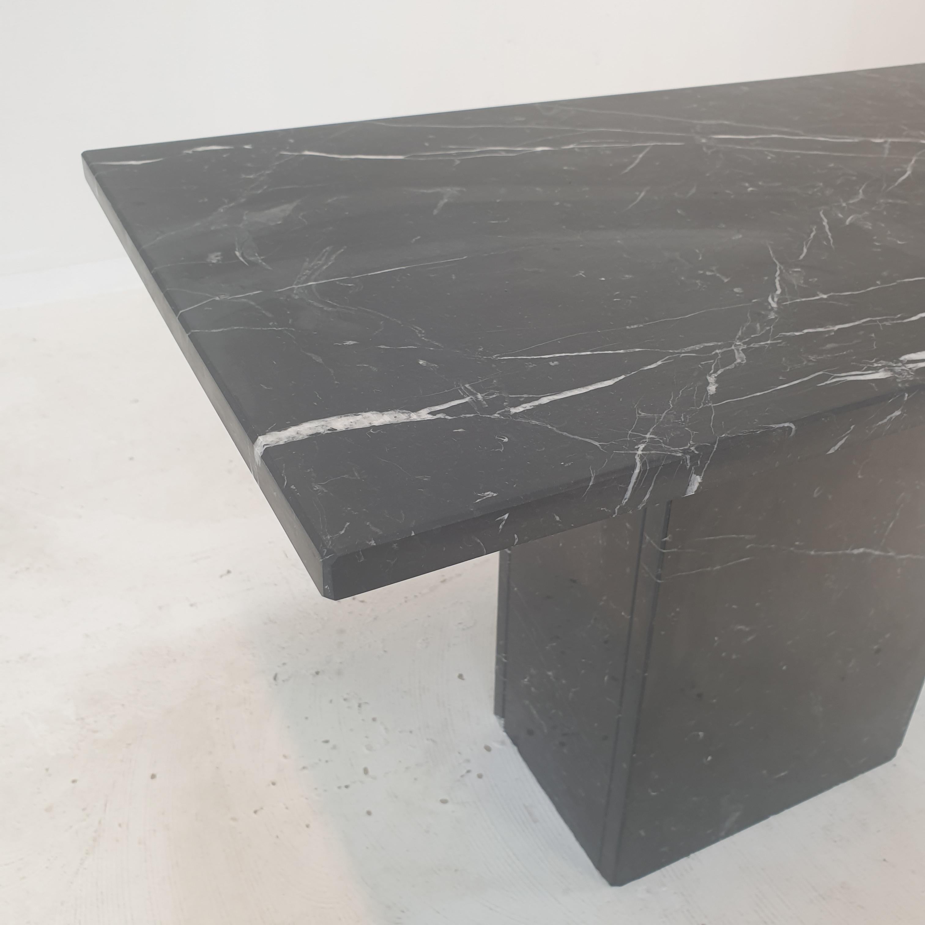Italian Marble Coffee Table, 1980's For Sale 10
