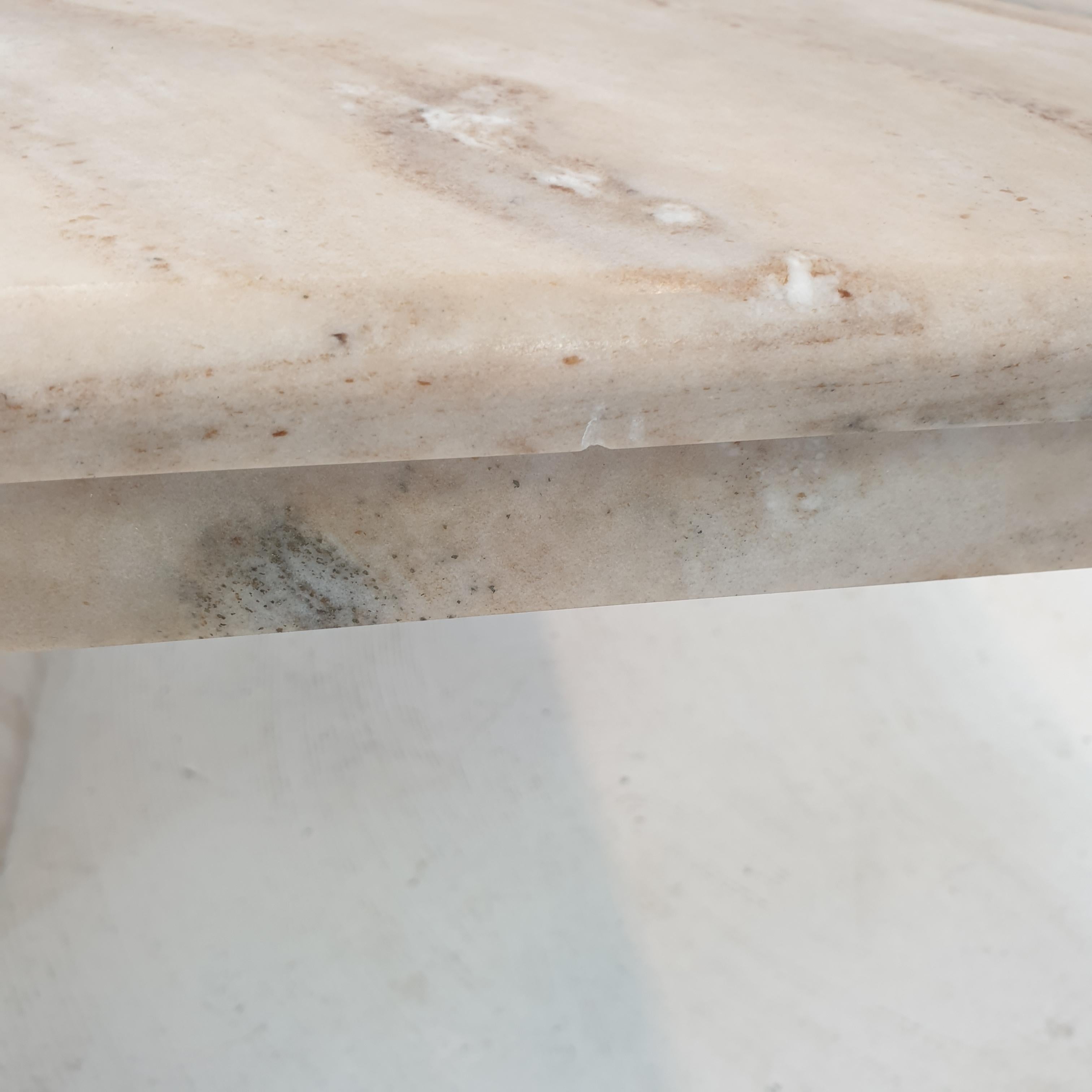 Italian Marble Coffee Table, 1980's For Sale 12