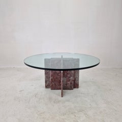 Italian Marble Coffee Table, 1980's