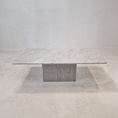 Italian Marble Coffee Table, 1980s