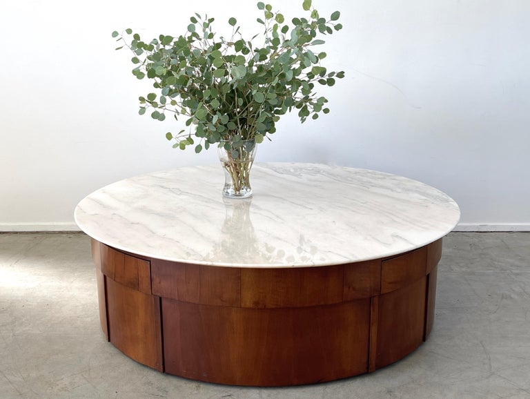 Italian Marble Coffee Table at 1stDibs