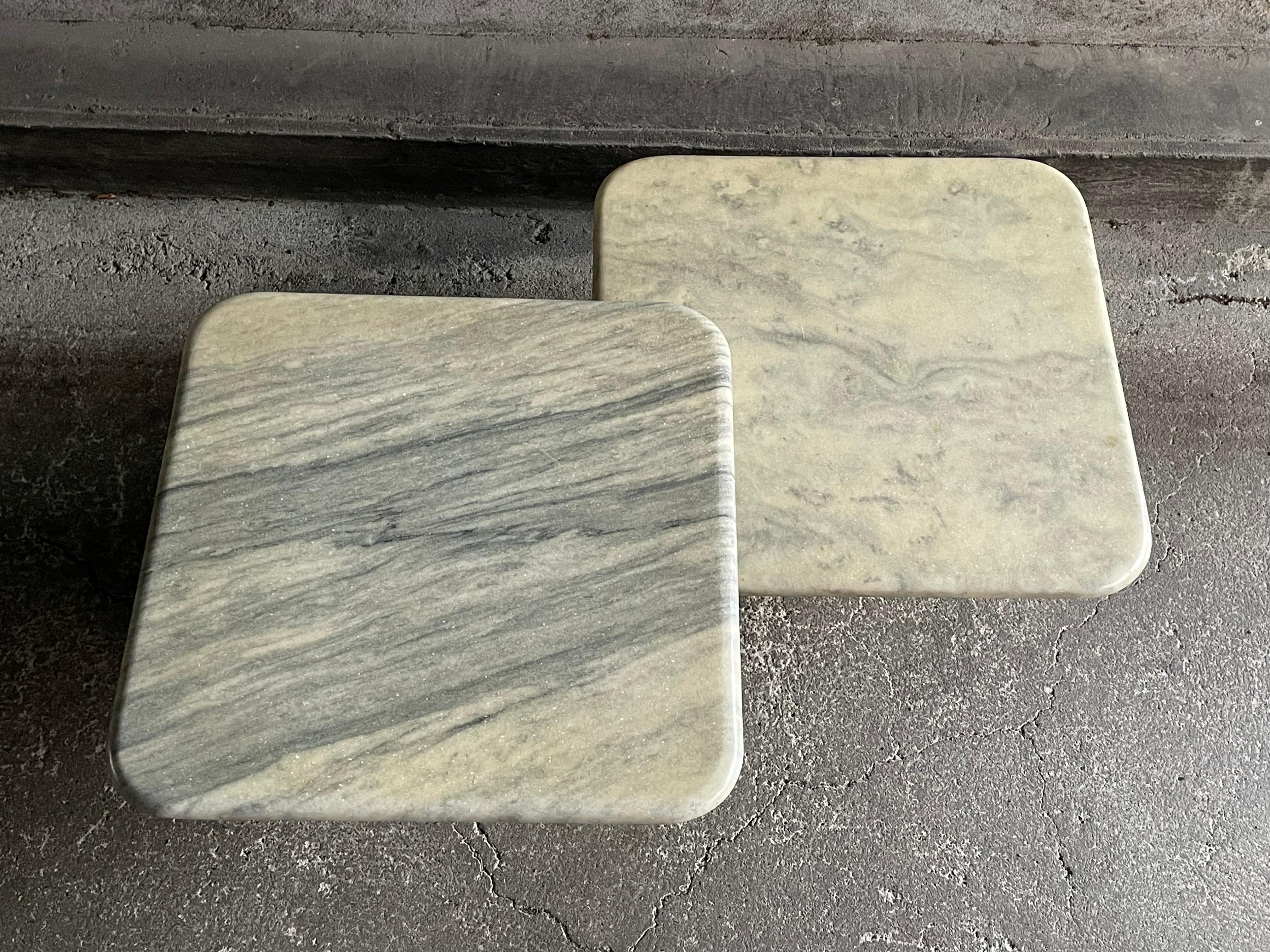 Italian Marble Coffee Tables, 1960s, Set of 2 For Sale 9
