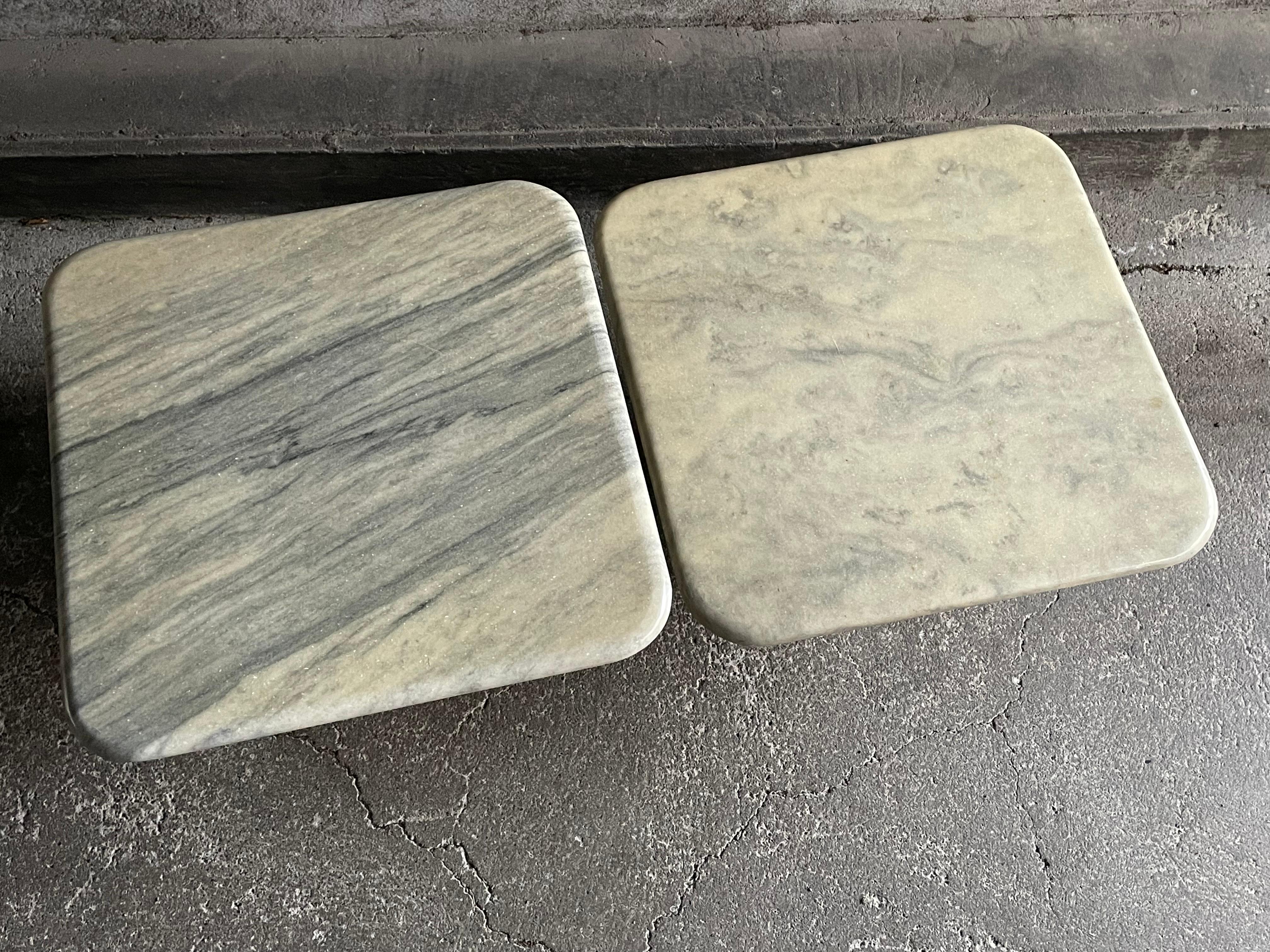 Italian Marble Coffee Tables, 1960s, Set of 2 For Sale 10