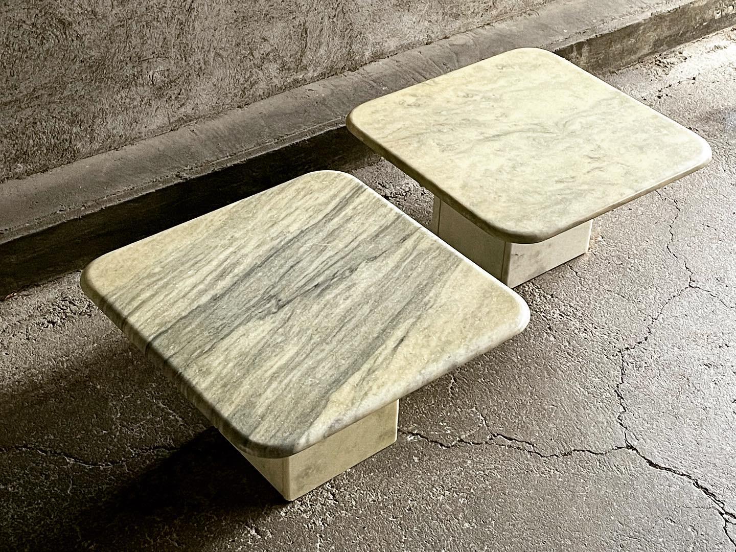 Italian Marble Coffee Tables, 1960s, Set of 2 For Sale 16